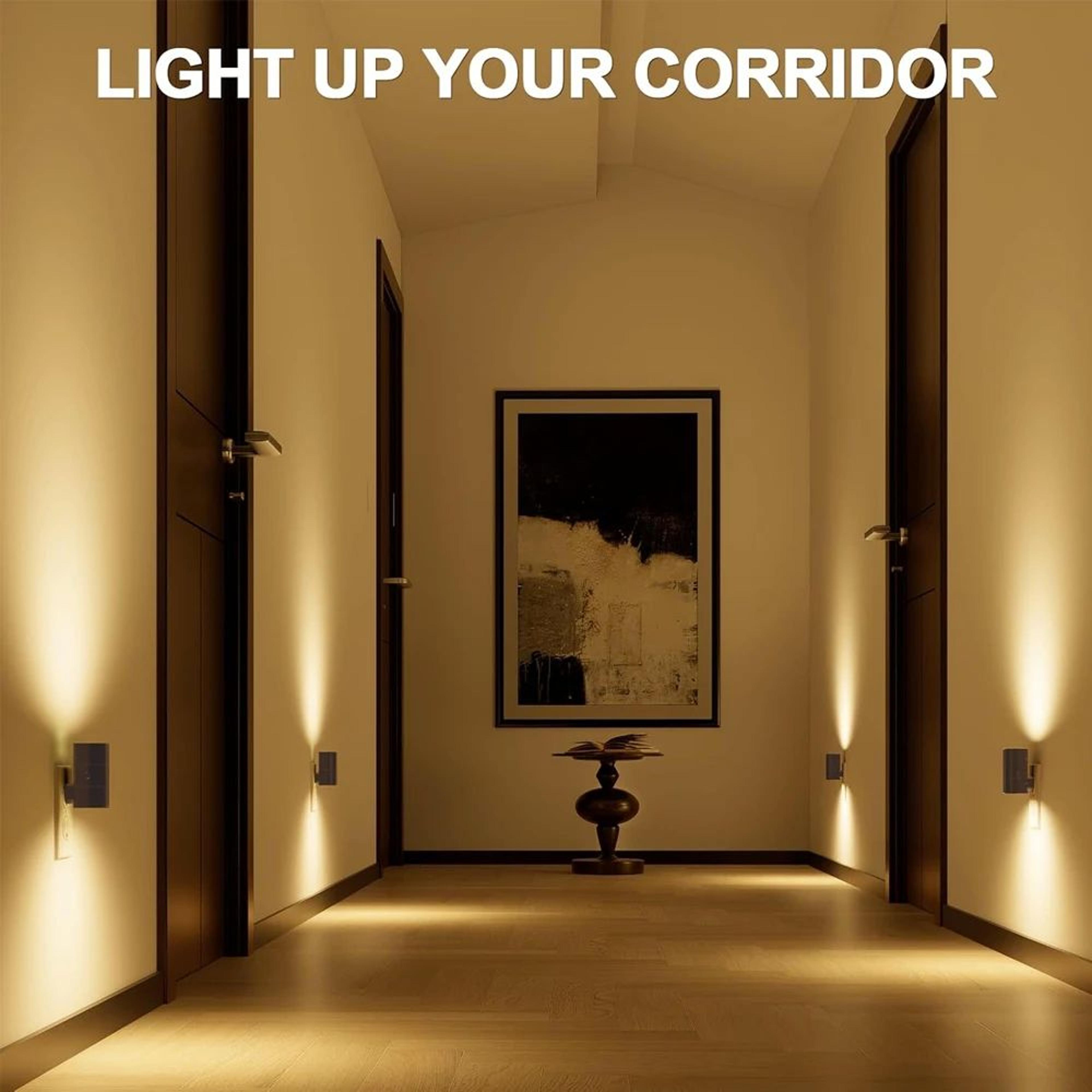 Dimmable LED PlugIn Cylindrical Night Light With Light Sensor  Warm White Auto OnOff Wall Night Lig 1
