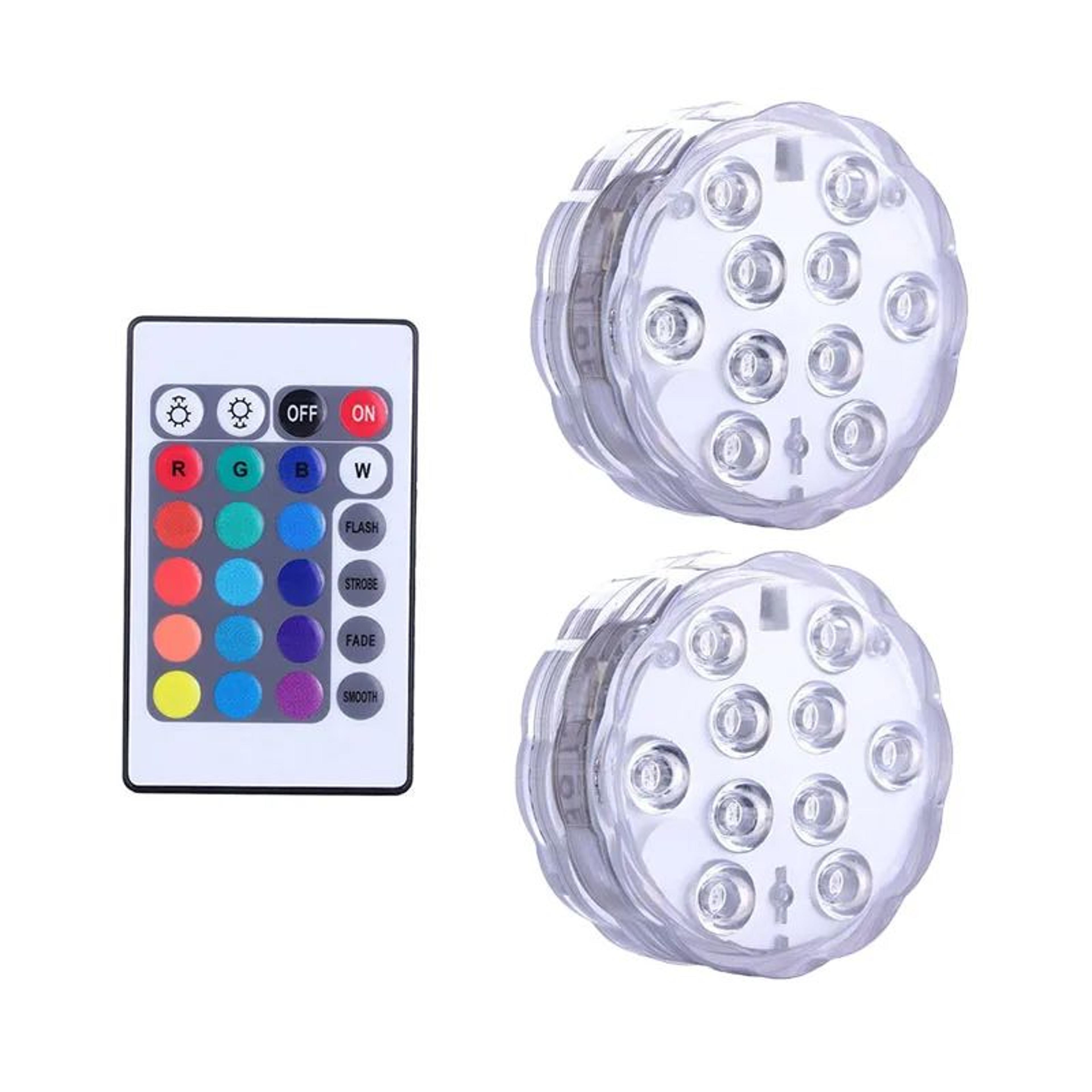 IP68 Waterproof RGB Submersible LED Pool Light  Remote Control Underwater Vase Fish Tank  Party Dec 7