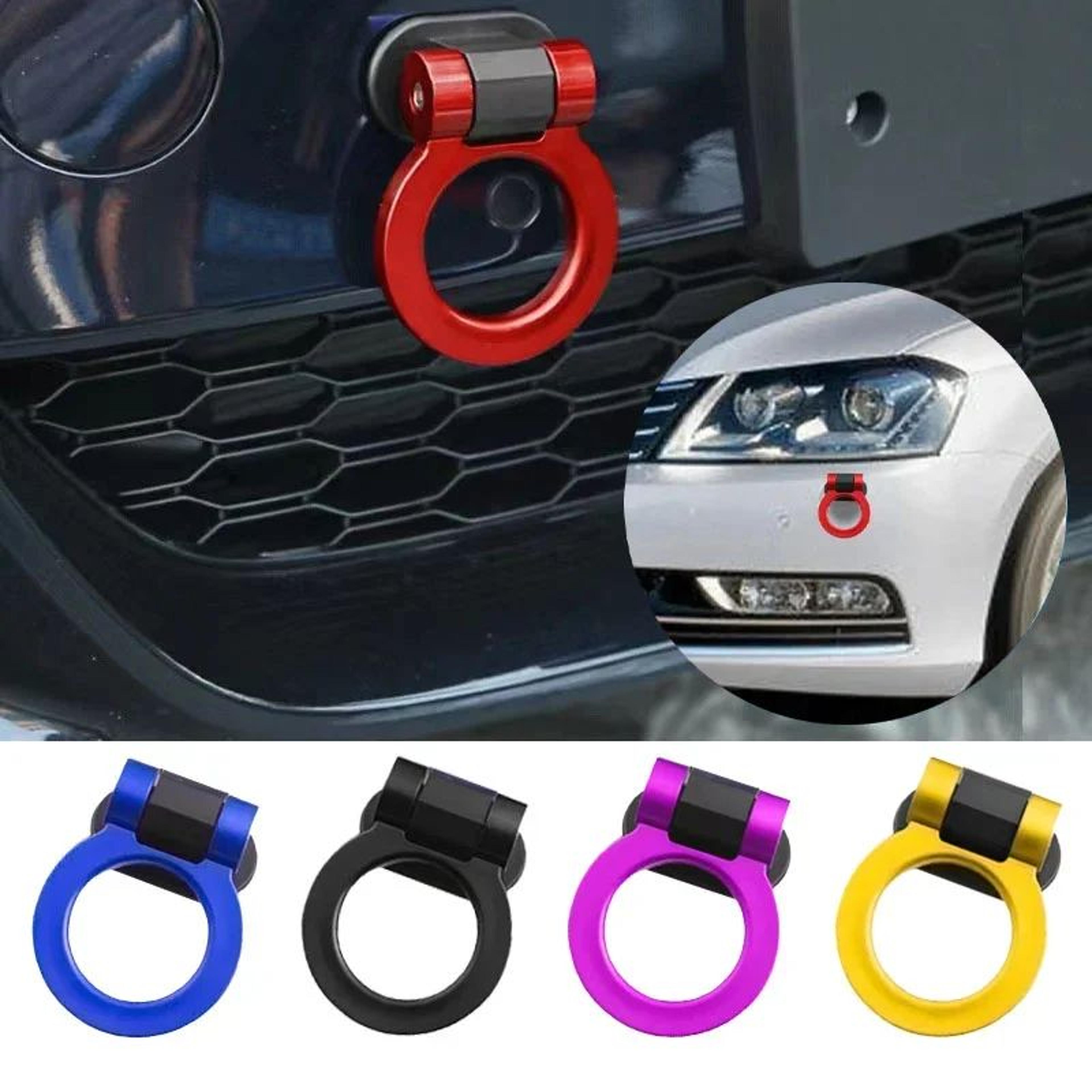 Universal Front  Rear Trailer Tow Hook  HeavyDuty Circular Bumper Recovery Ring For Cars SUVs  Truc 0