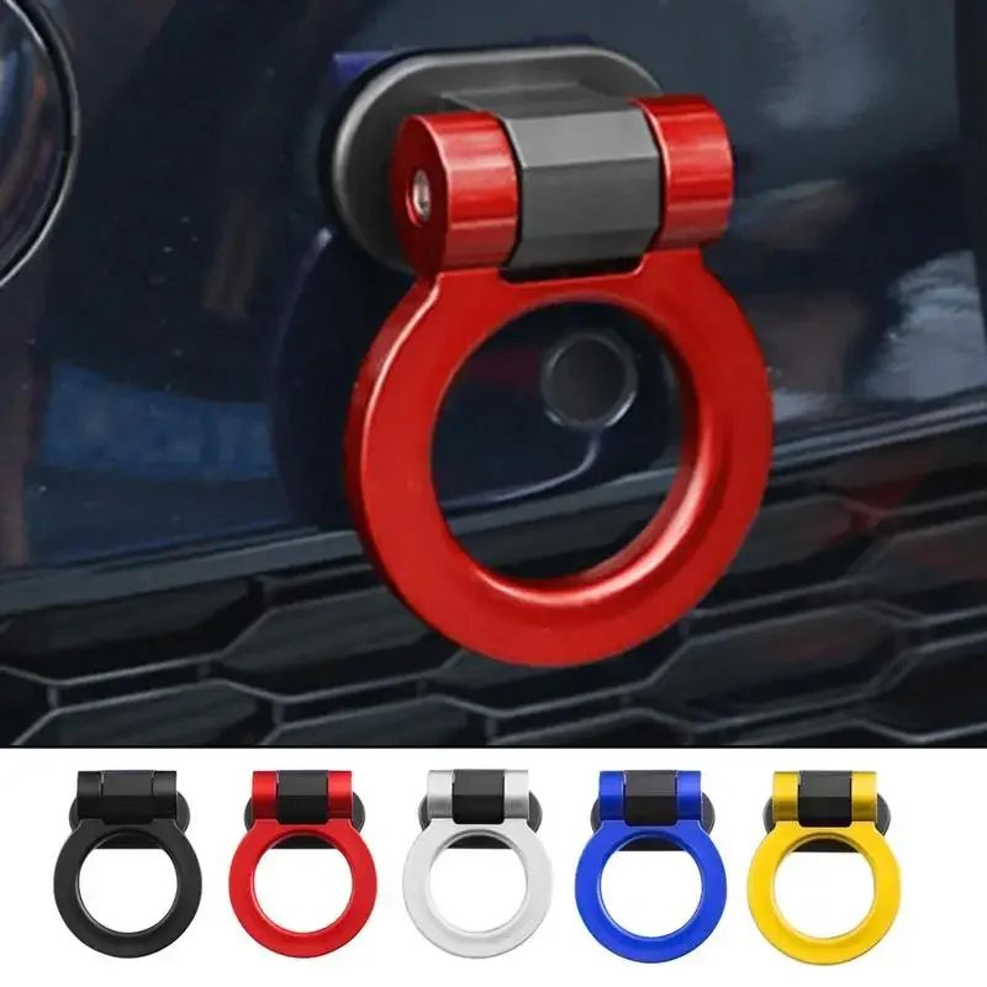 Universal Front  Rear Trailer Tow Hook  HeavyDuty Circular Bumper Recovery Ring For Cars SUVs  Truc 4