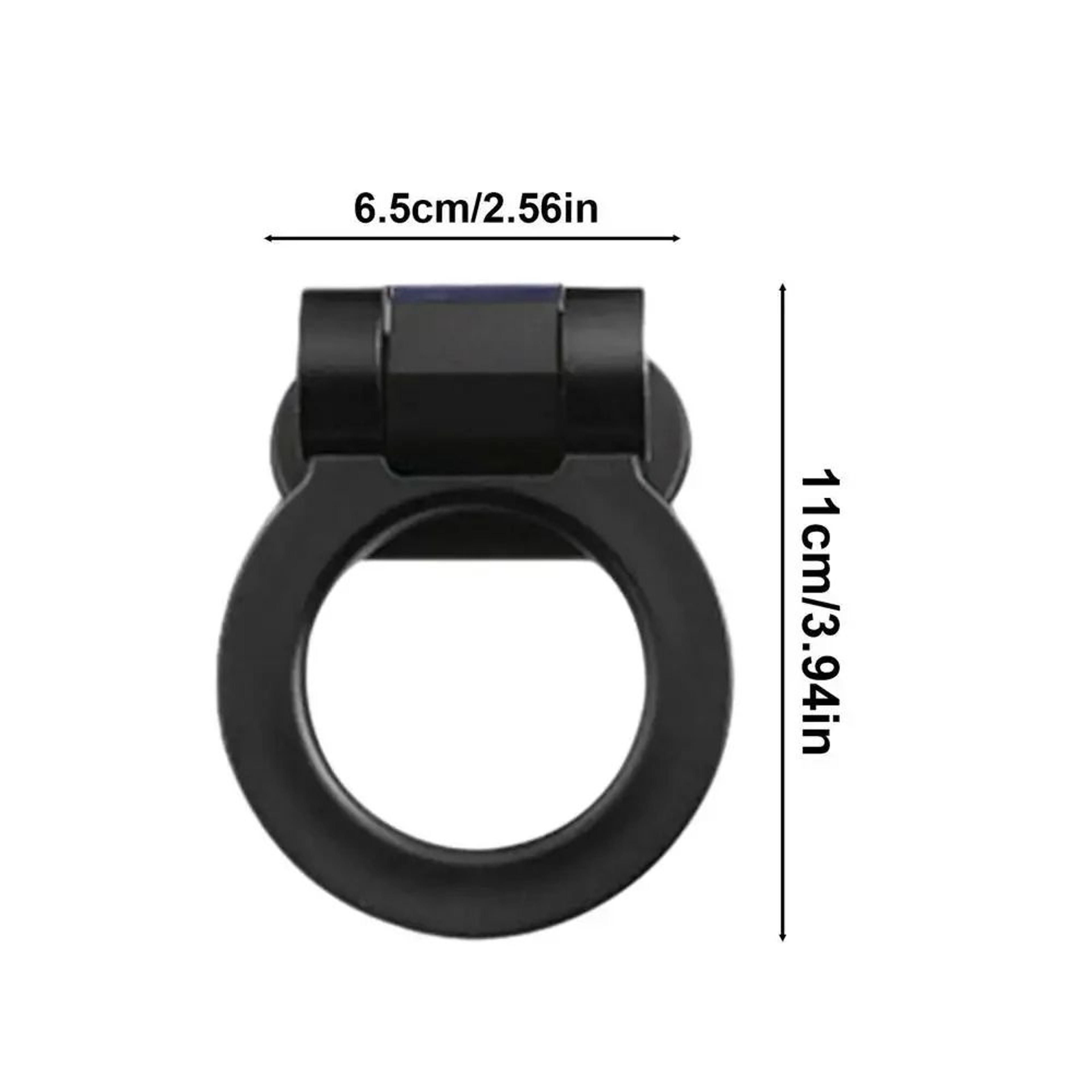 Universal Front  Rear Trailer Tow Hook  HeavyDuty Circular Bumper Recovery Ring For Cars SUVs  Truc 10