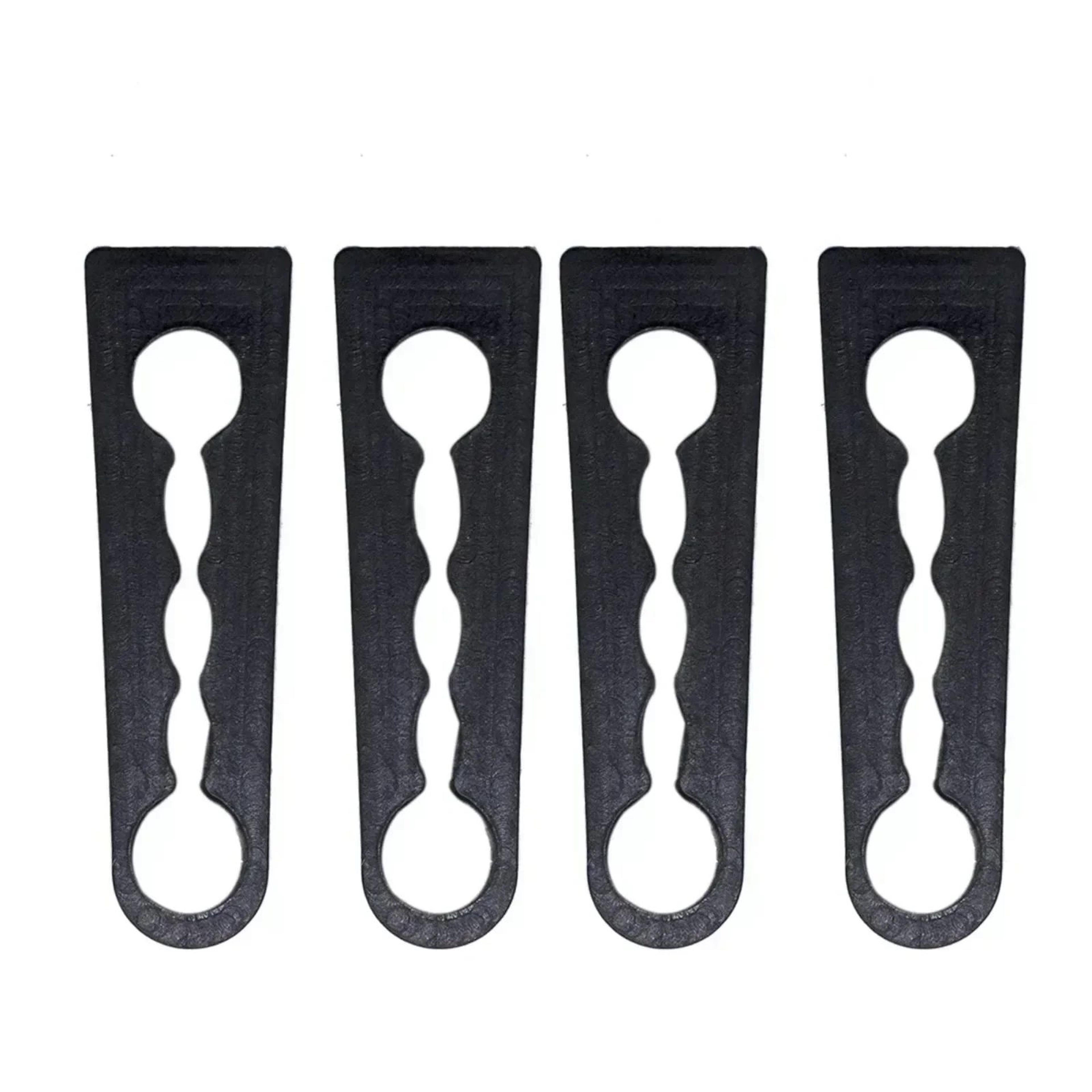 TPE Silicone Car Door Lock Protector Pads  Thick AntiCollision Door Lock Buffer Stickers For Noise  5