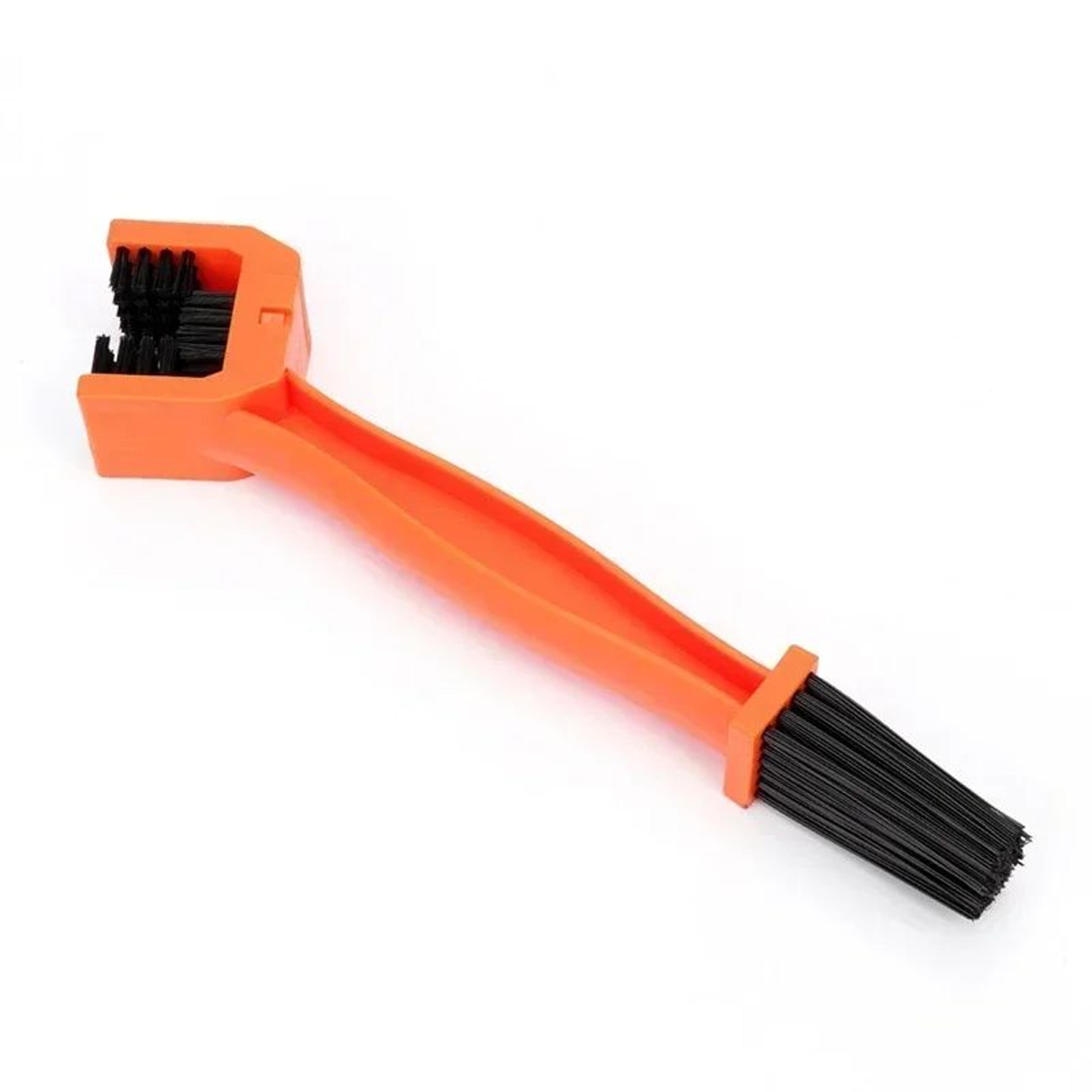 Motorcycle  Bicycle Chain Cleaning Brush  3Sided Nylon Chain Flywheel Gear  Sprocket Cleaning Tool 8