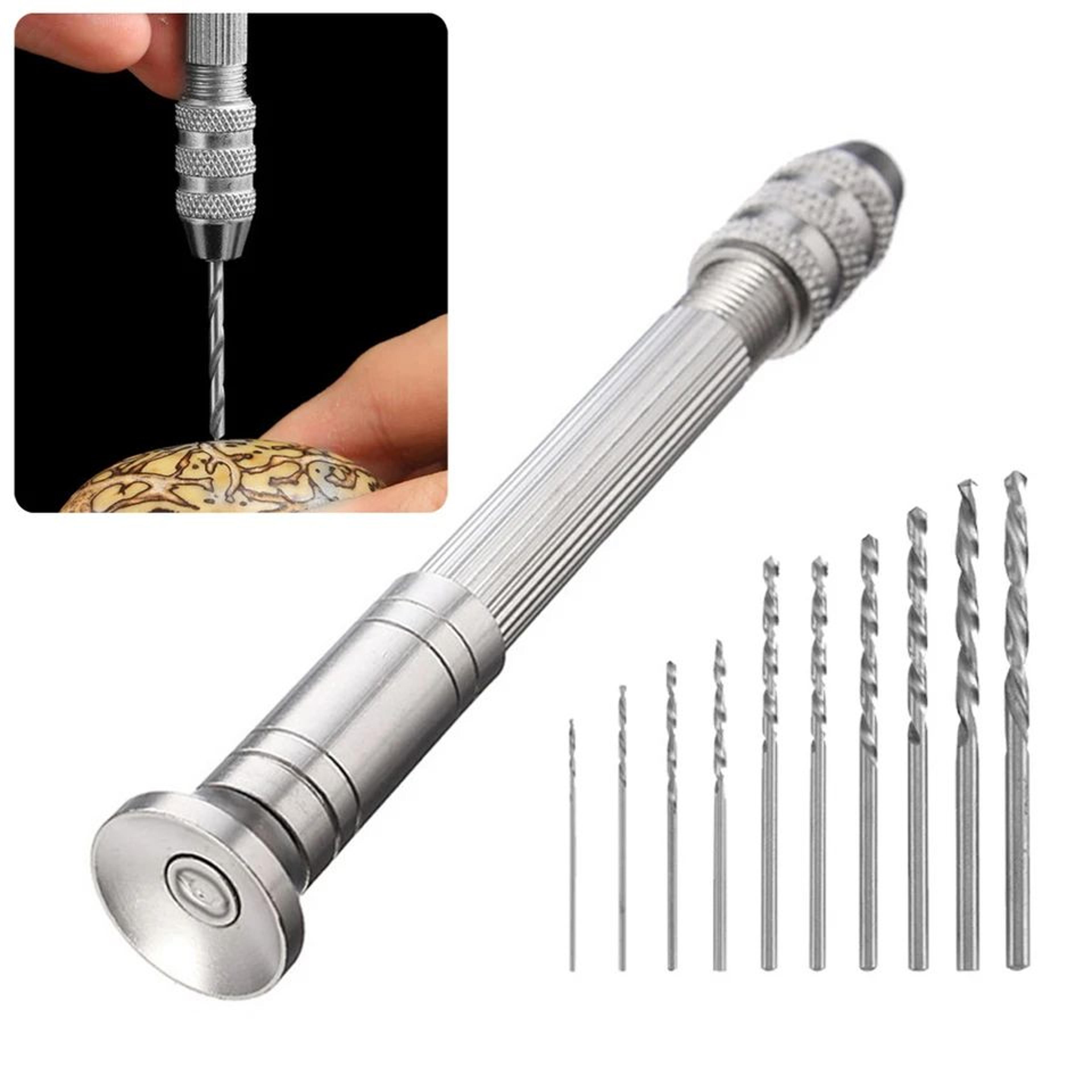 Mini Micro Hand Drill  001013 In Precision Pin Vise Rotary Tool For DIY Models Jewelry Making  Wood 0