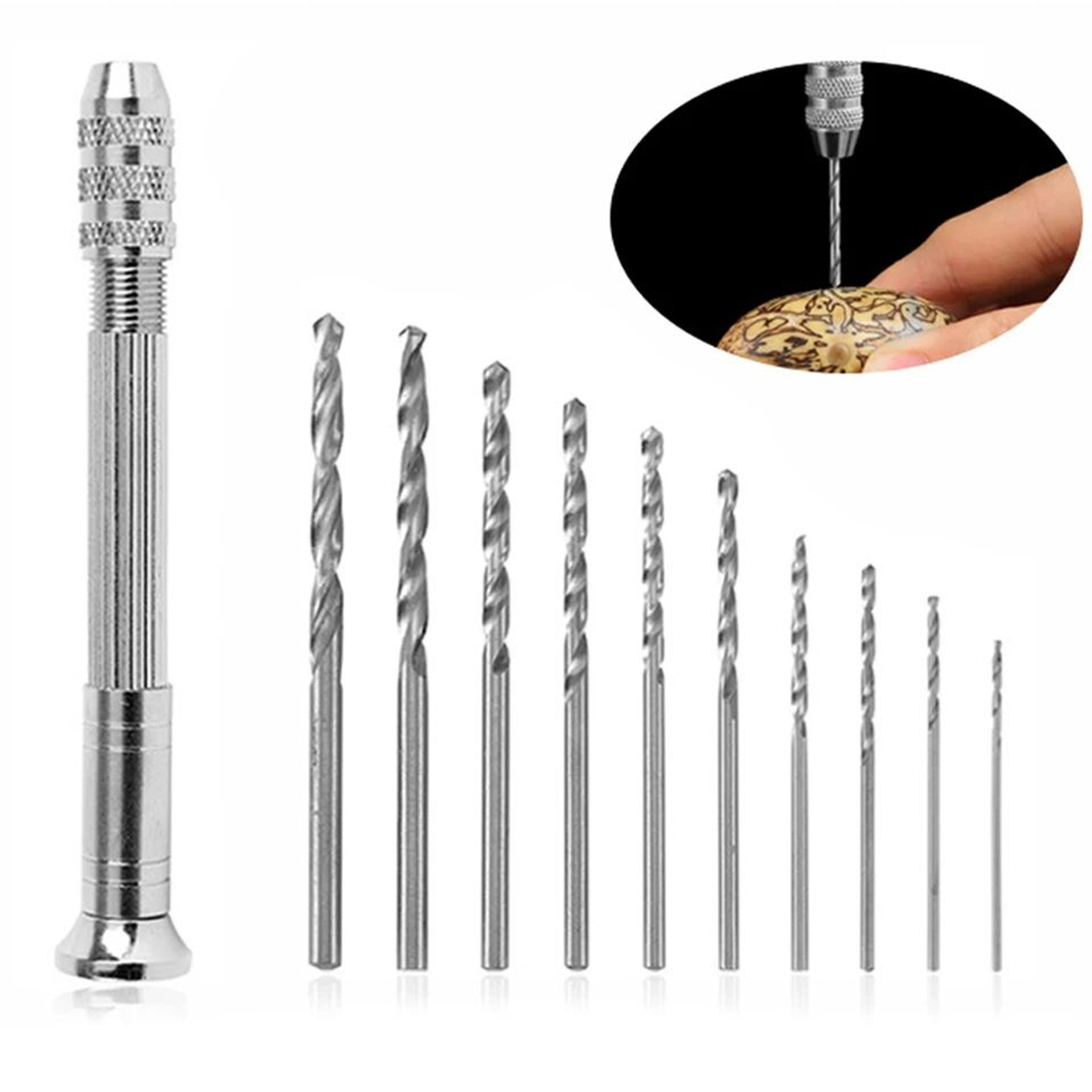 Mini Micro Hand Drill  001013 In Precision Pin Vise Rotary Tool For DIY Models Jewelry Making  Wood 1
