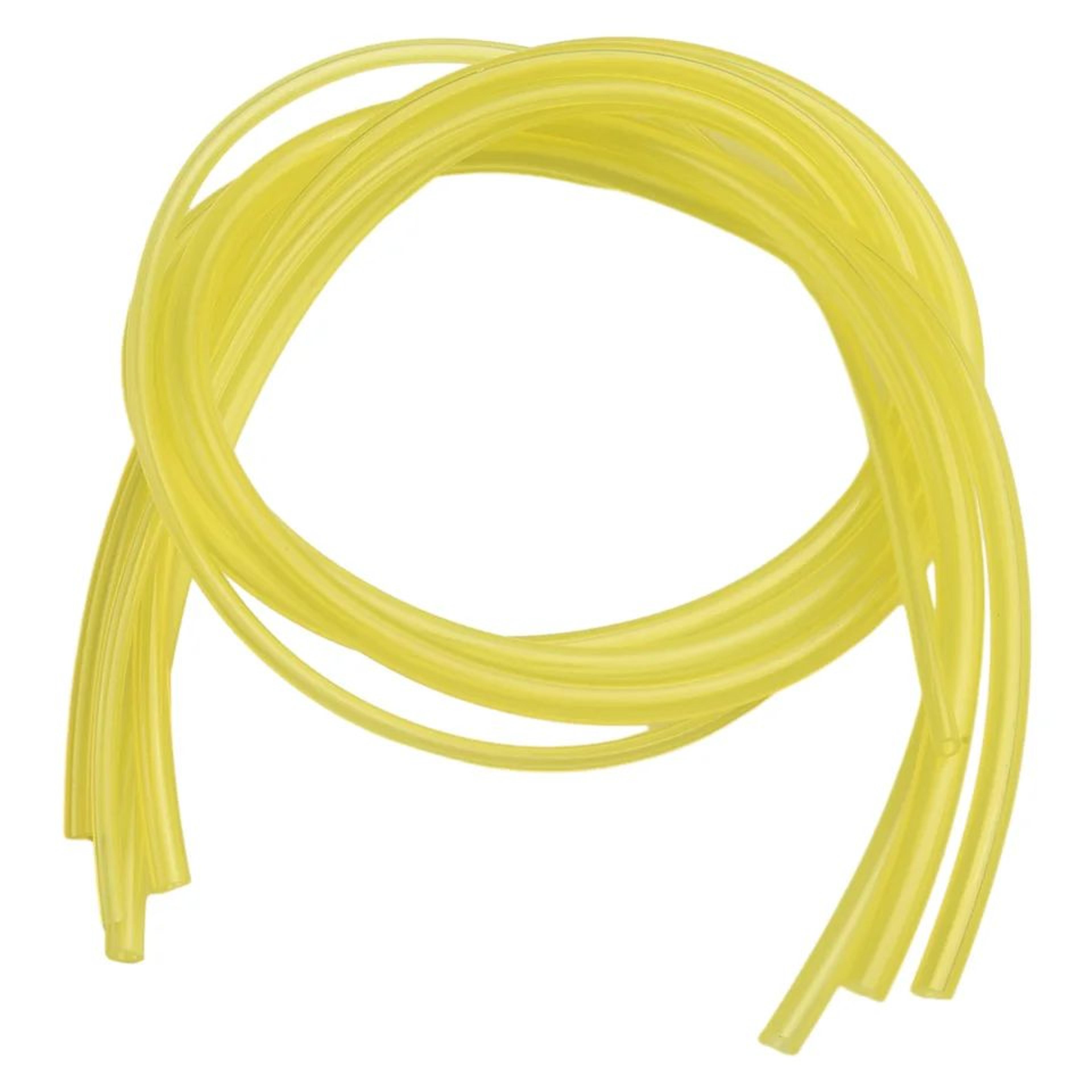 4 Pcs Fuel Line Hose Set  Universal Yellow Gas Fuel Tubing For Chainsaw Trimmer Blower  Small Engin 2