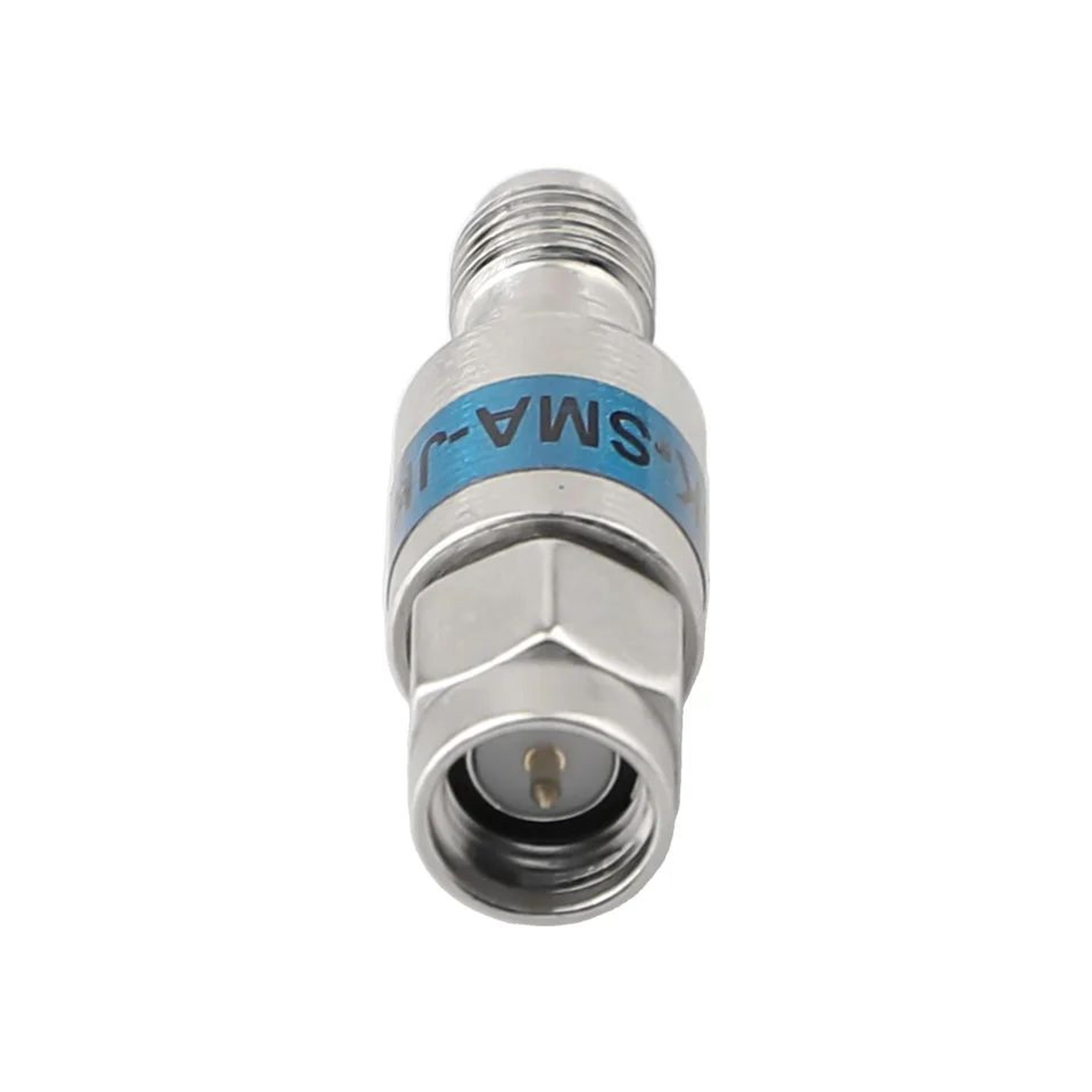 SMA DC Block RF Signal Connector  6GHz 2W 50 Ternary Alloy SMA Male To Female DC Block Adapter For  2