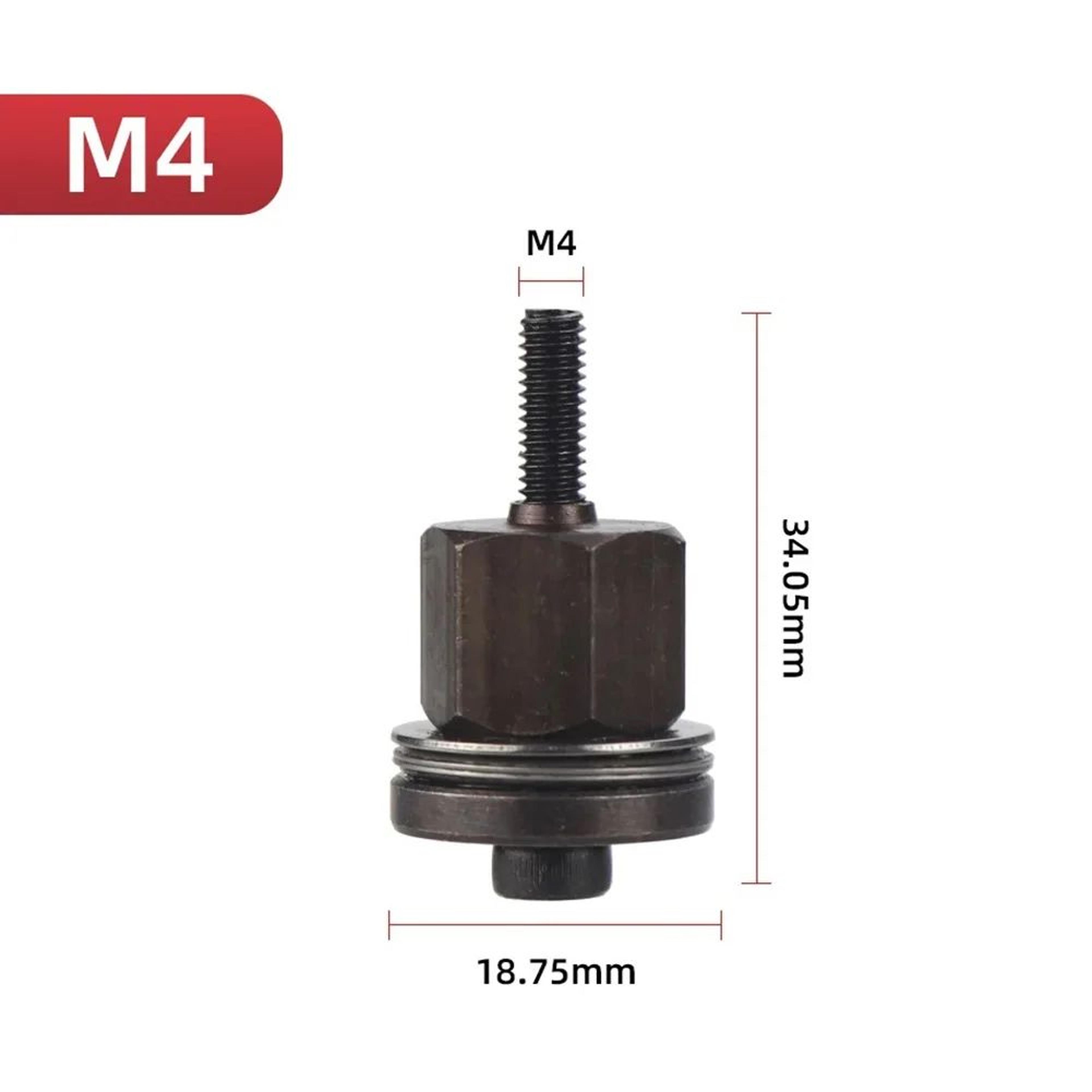 Hand Rivet Nut Mandrel Head  Carbon Steel Replacement Riveter Tip For M3M10 Rivet Nut Tool Furnitur 7