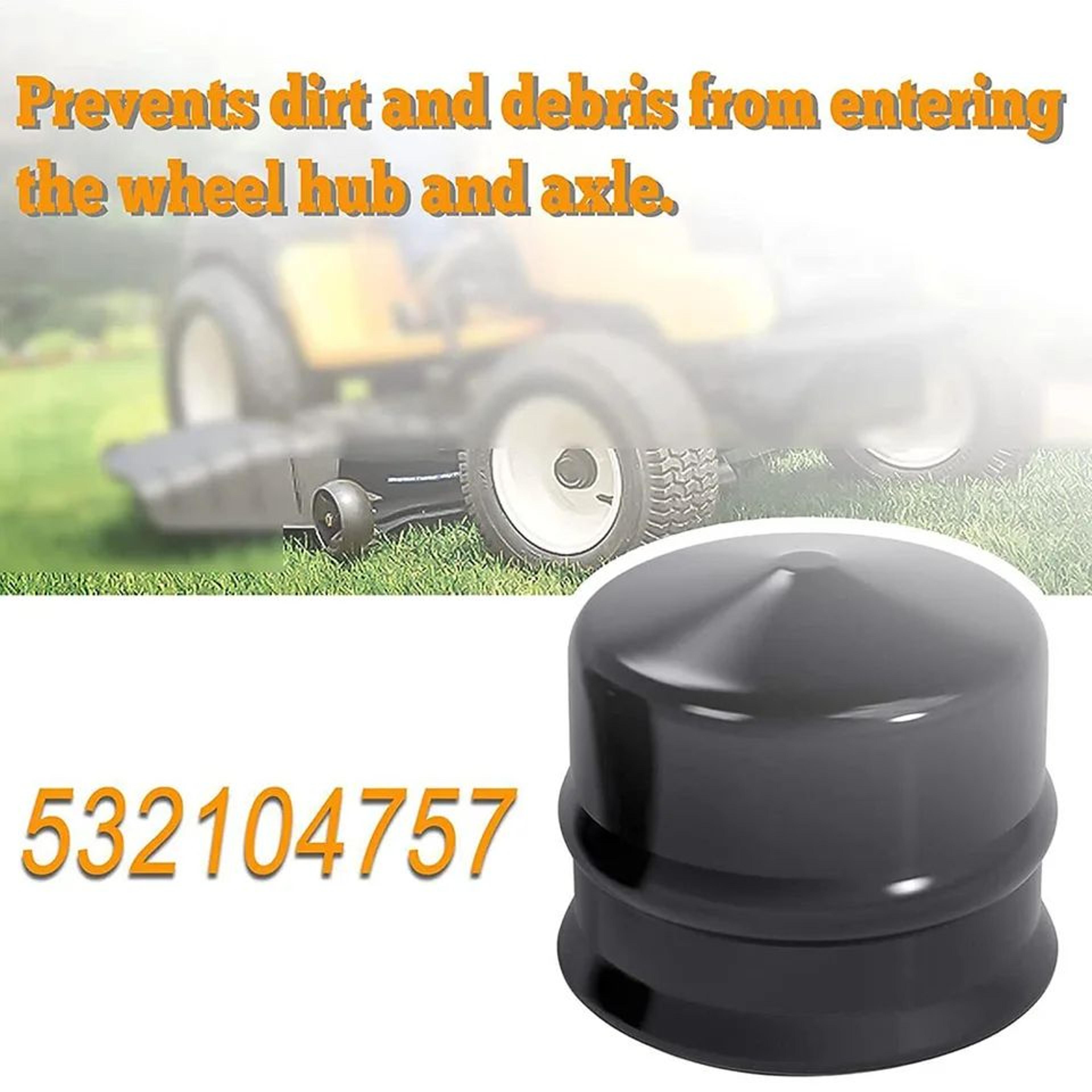 4pcs Lawn Tractor Axle Cap 532104757  Front Wheel Hub Cover Replacement For Craftsman Husqvarna  Ri 4