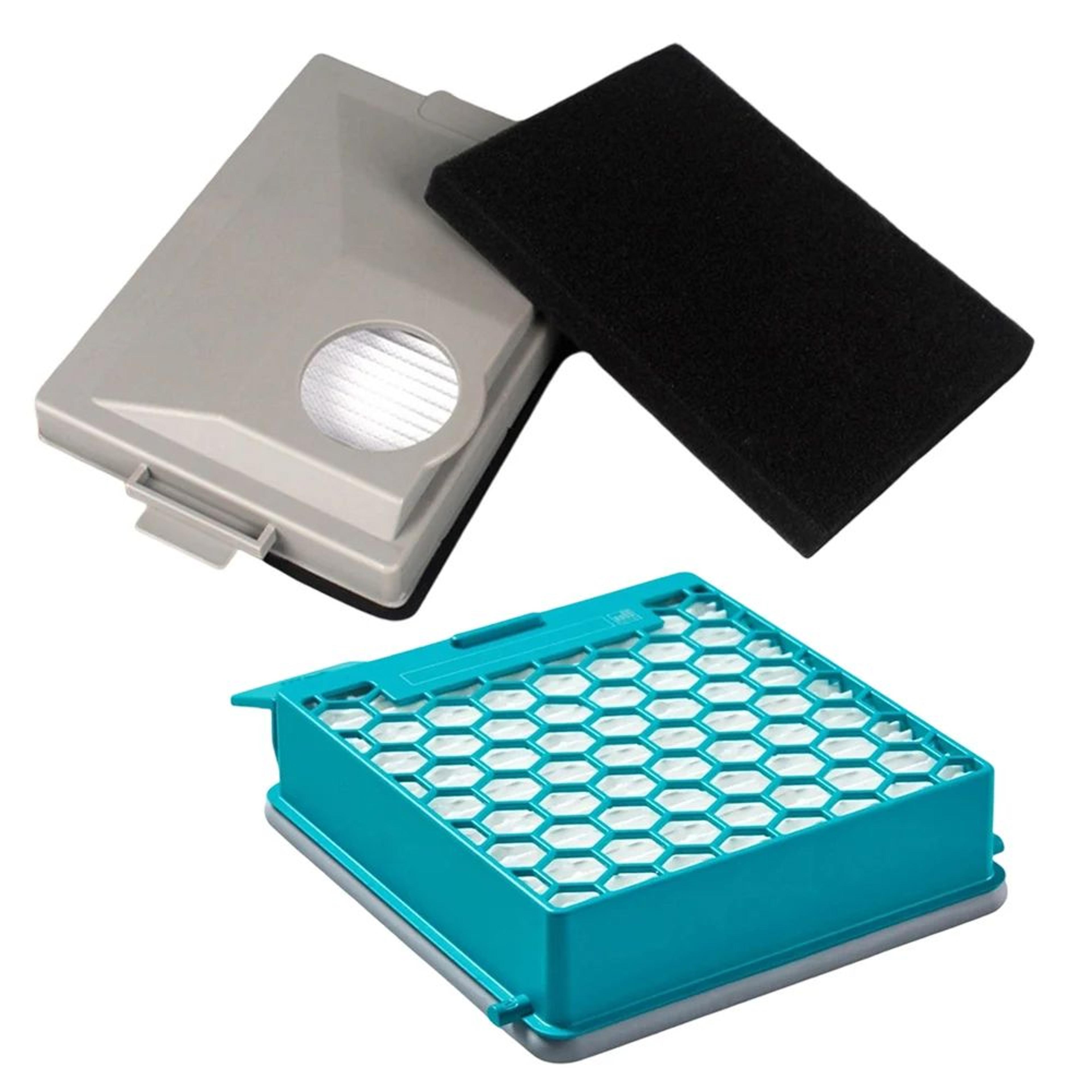 Carbon Filter Replacement For Miele Boost CX1  Blizzard CX1  HEPA Vacuum Cleaner Filter Kit 1163924 6