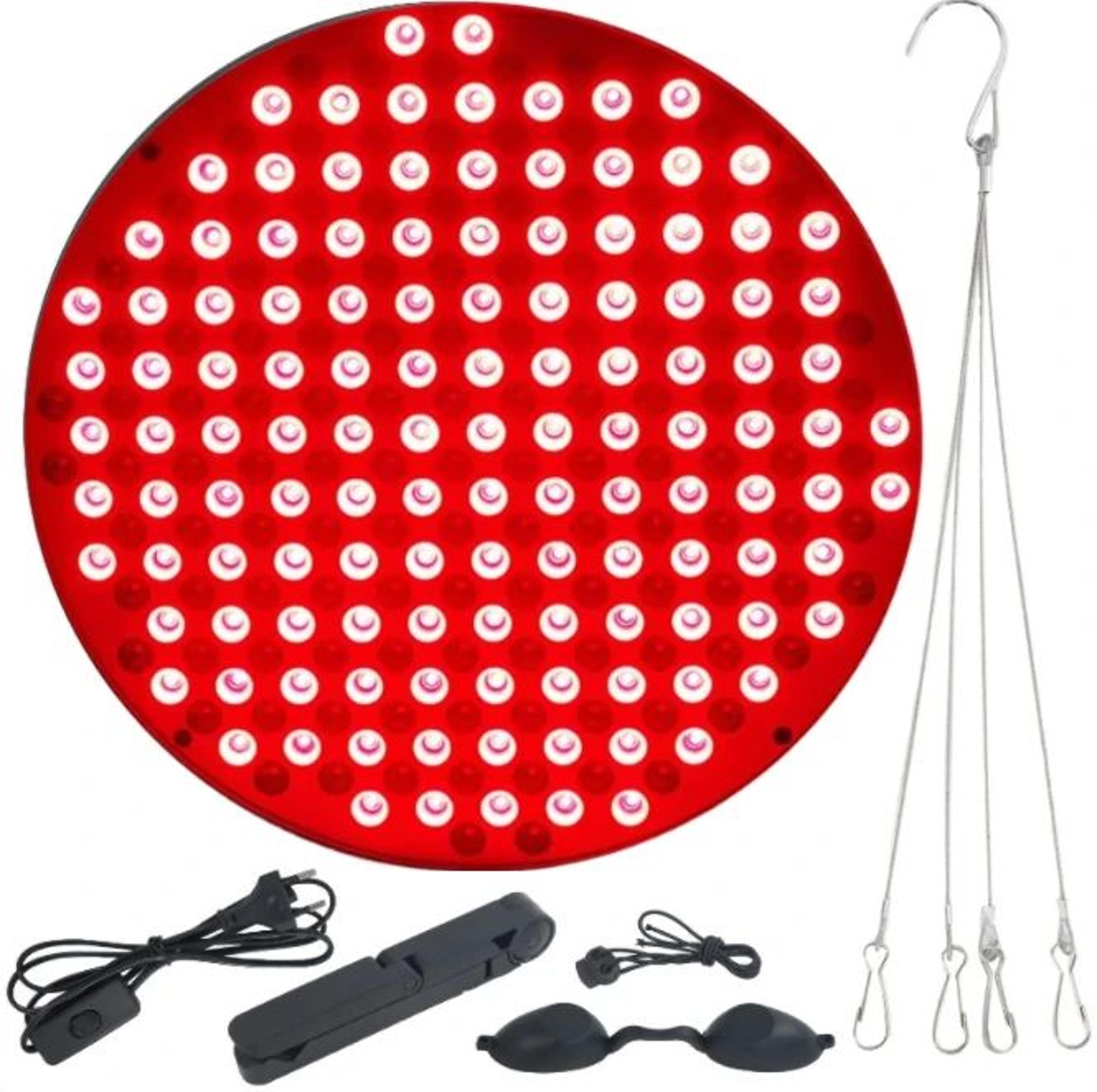 Red Light Therapy LED Panel With Adjustable Stand  660nm  850nm Near Infrared Light For Body Face   6