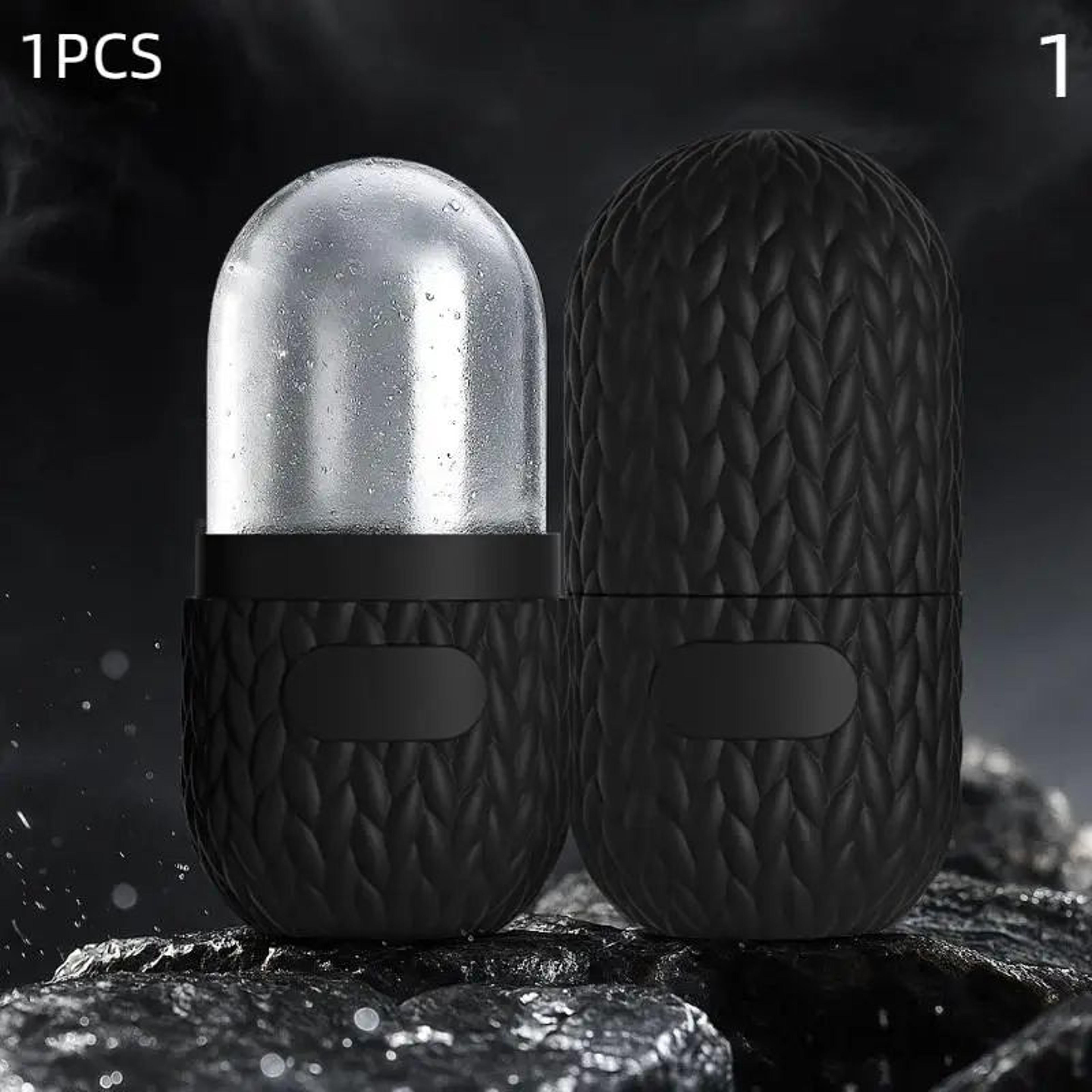 Face Ice Roller Silicone Mold  Reusable Cold Therapy Facial Massager For Pore Care DePuffing  Skin  12