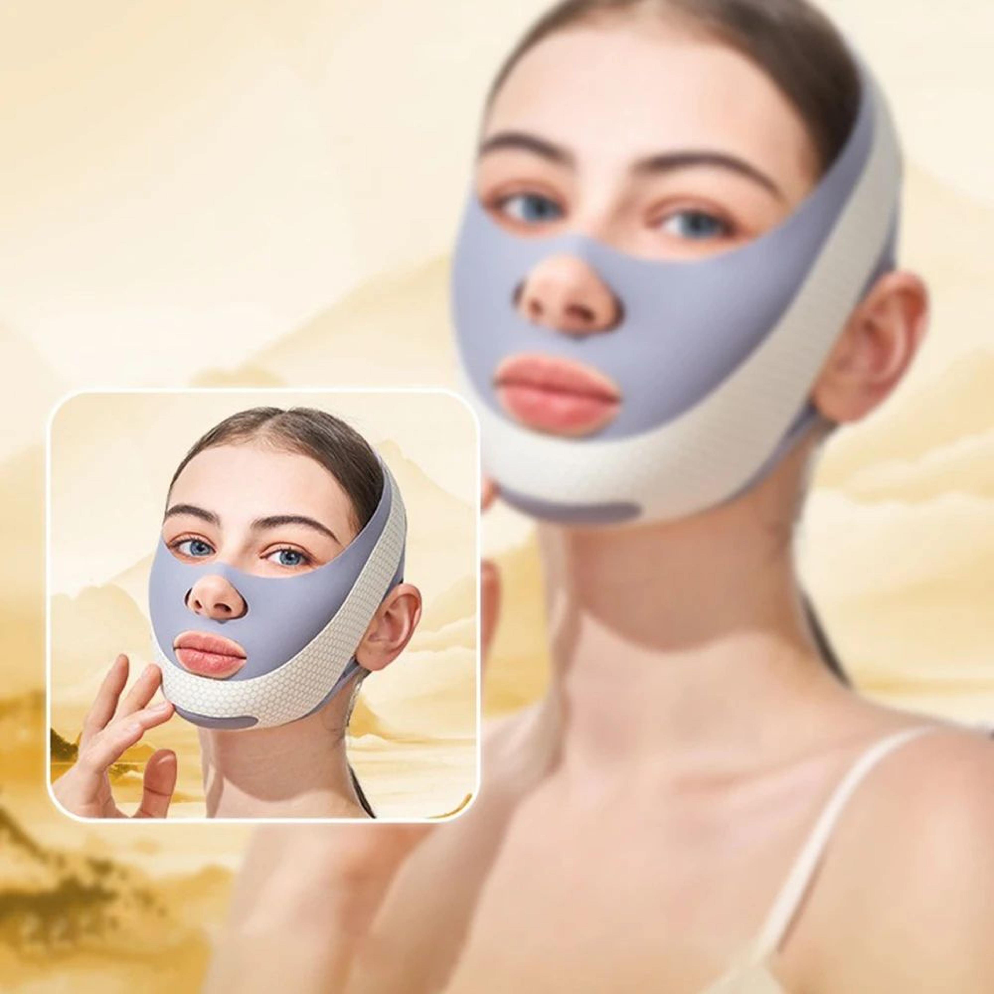 Face Slimming Bandage  V Line Face Shaper Belt For Double Chin Support Face Lift  AntiWrinkle Skin  1