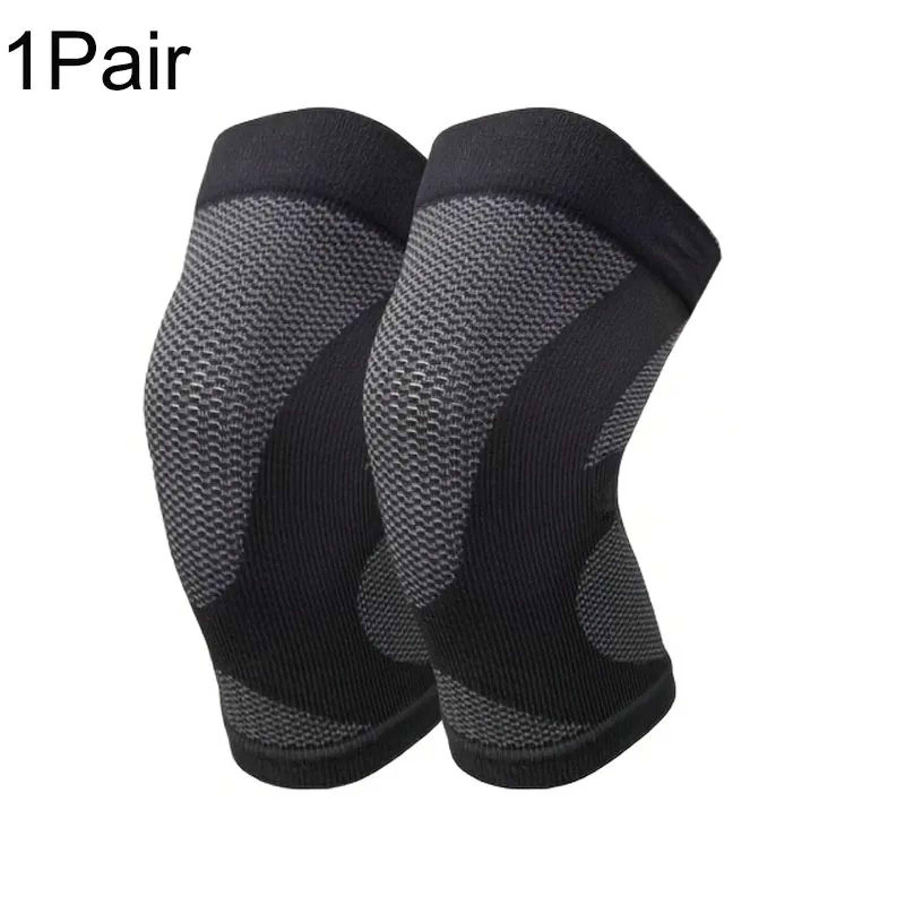1 Pair UltraThin Knee Compression Sleeves  NonSlip Knee Support For Running Fitness Sports  Daily C 7