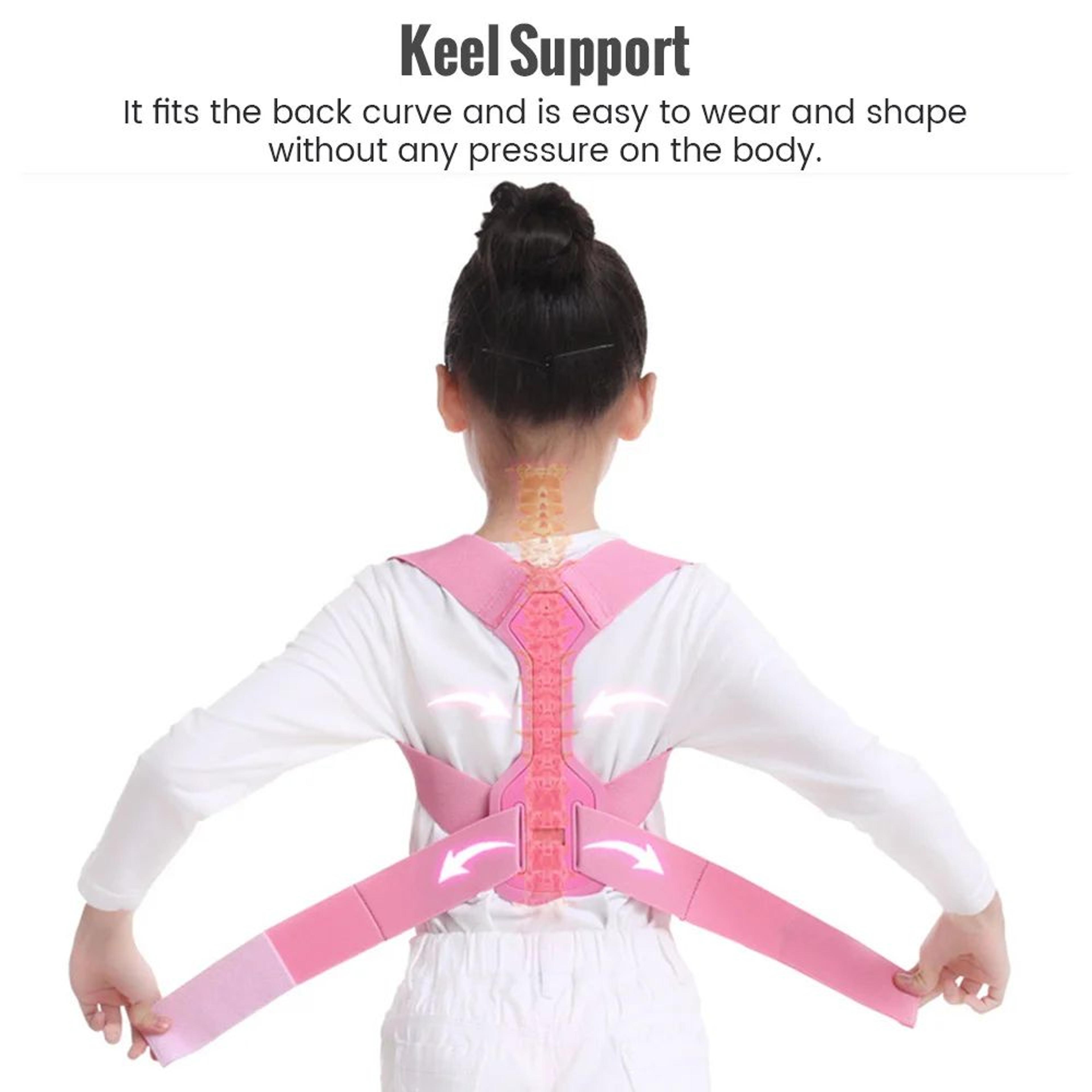 Kids Adjustable Posture Corrector  Back Support Shoulder Brace For Boys  Girls To Improve Posture