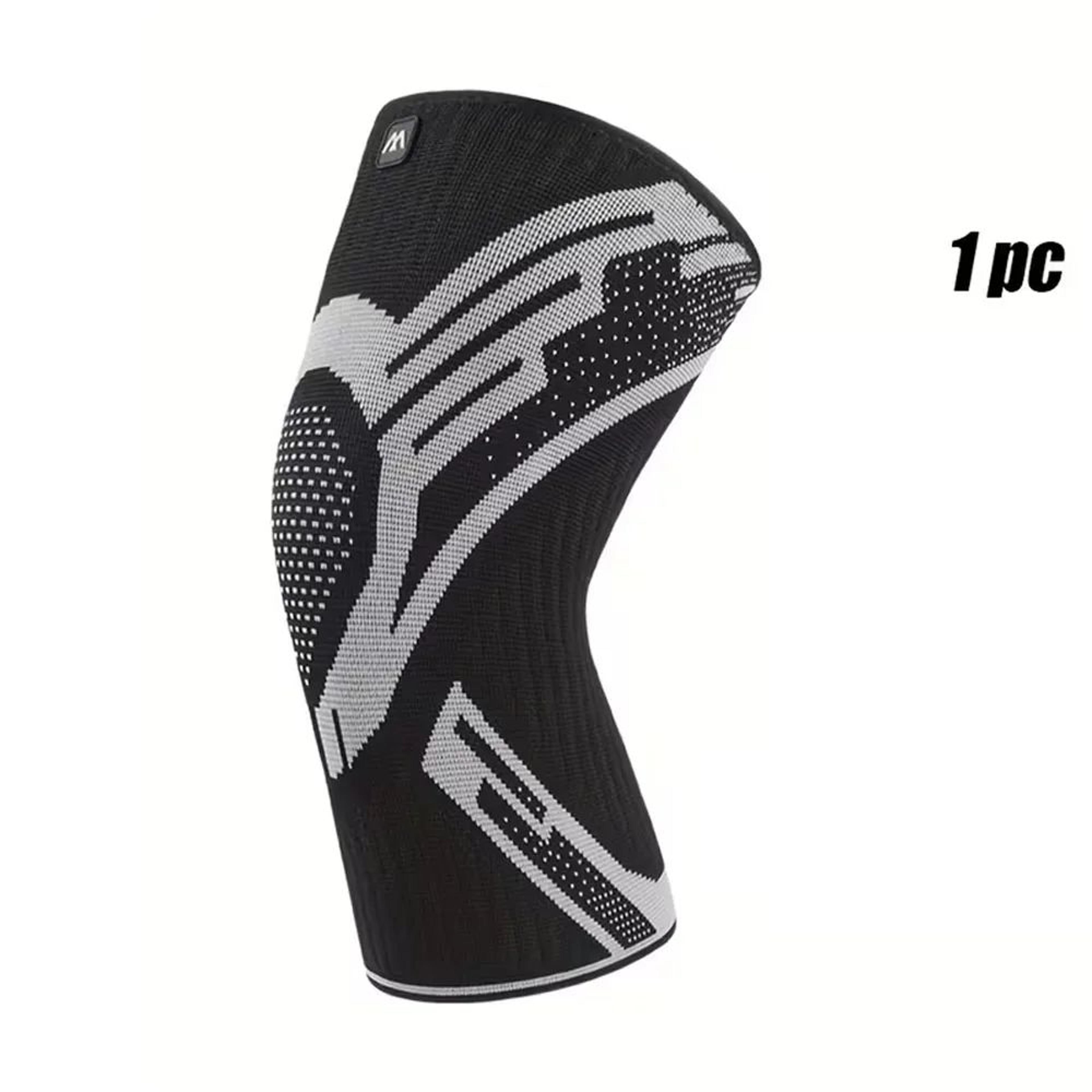 Compression Knee Support Sleeve With Spring Stabilizers  Elastic Knee Brace For Running Gym Basketb 5