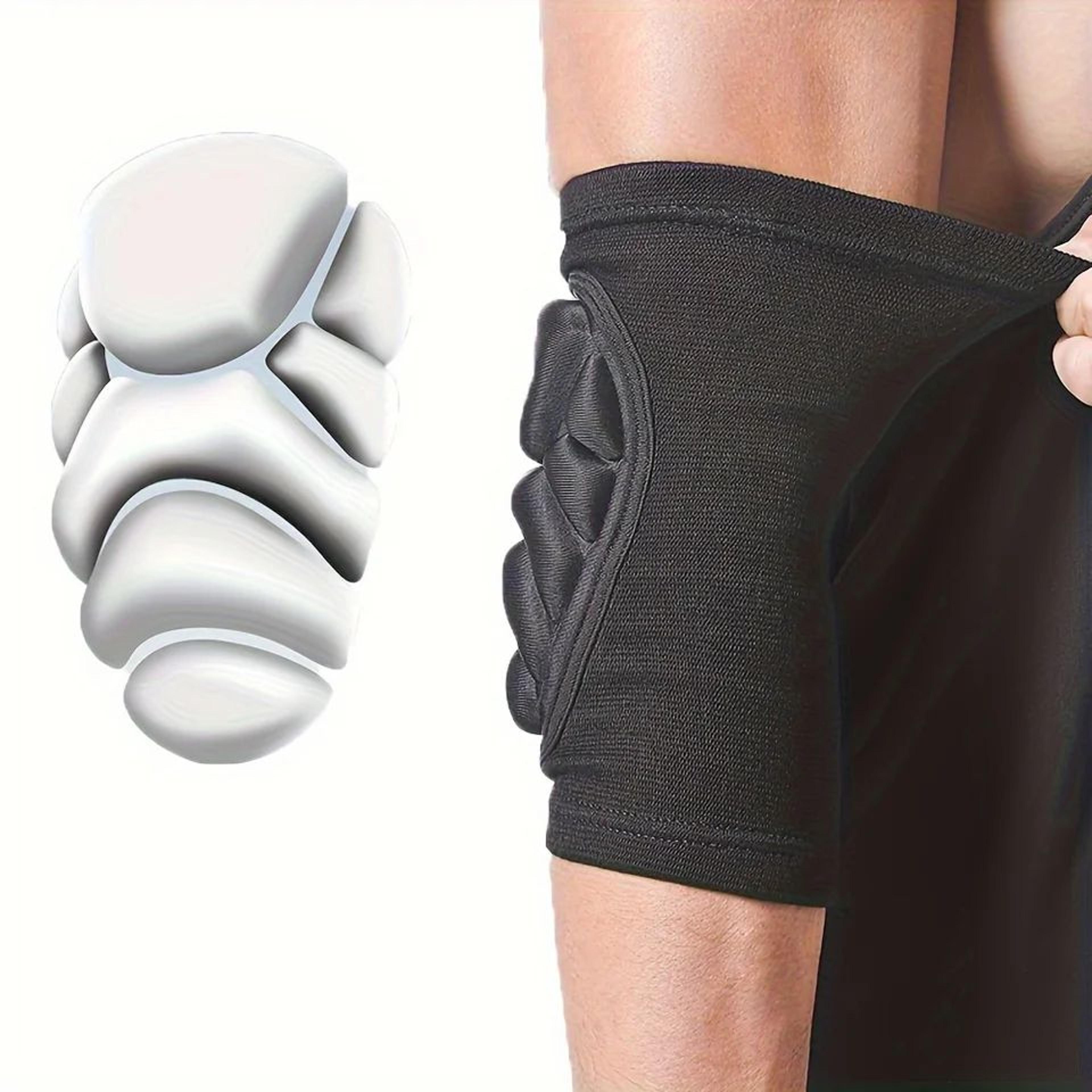 2 Pcs Professional Knee  Elbow Pads  Thick Shock Absorbing Support Braces For Sports Work  Outdoor  1