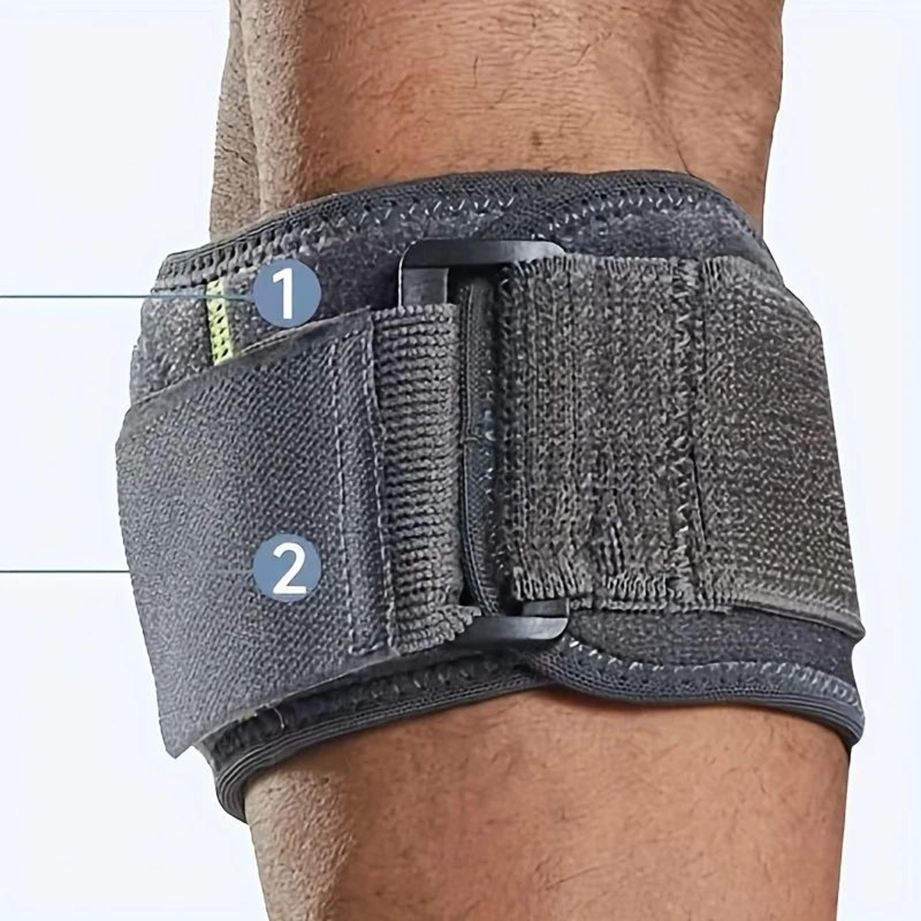 Adjustable Elbow Support Strap  Compression Brace For Tennis Elbow Golfers Elbow Basketball  Tendon
