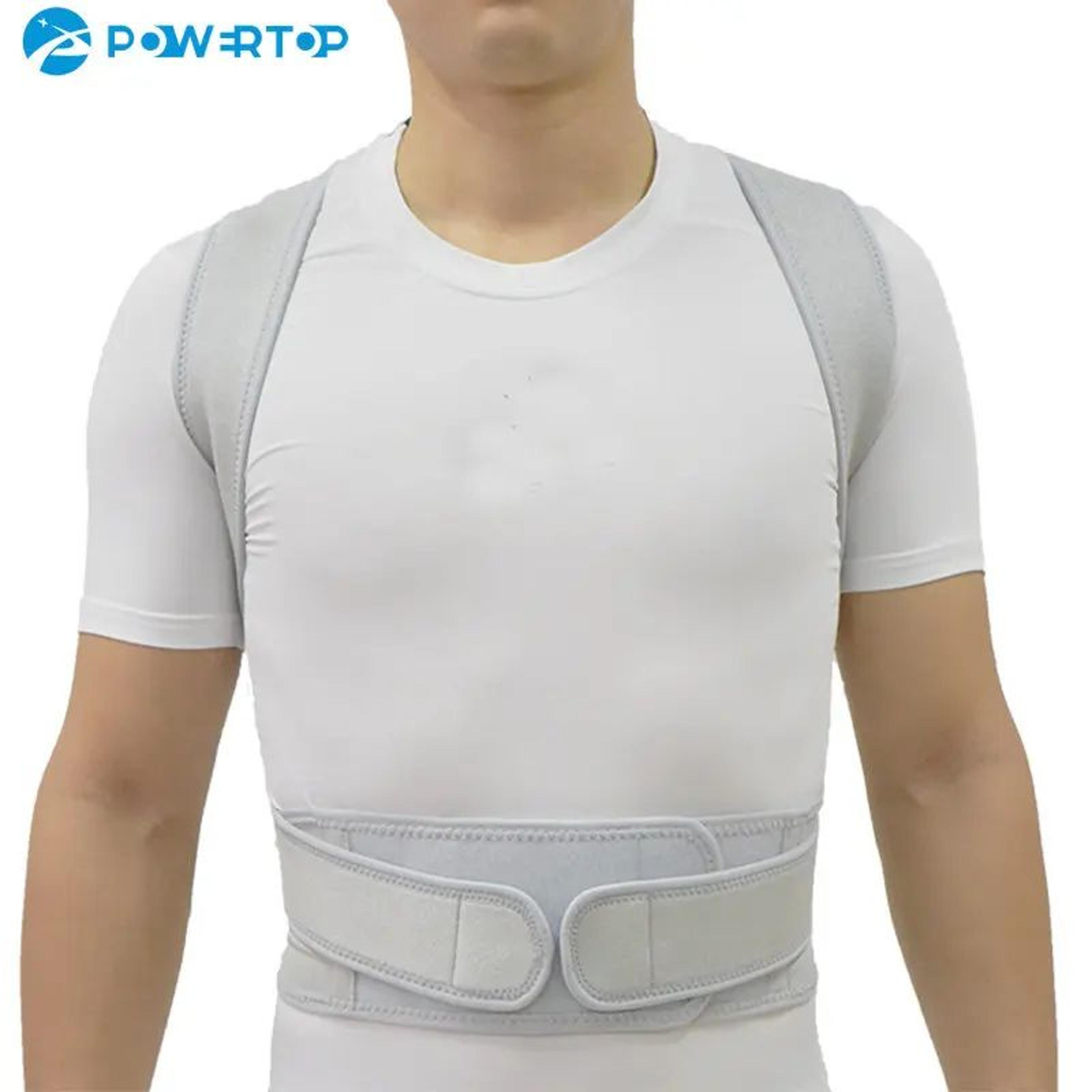 Adjustable Back Posture Corrector For Men  Women  Shoulder Support Brace For Spine Alignment  Back