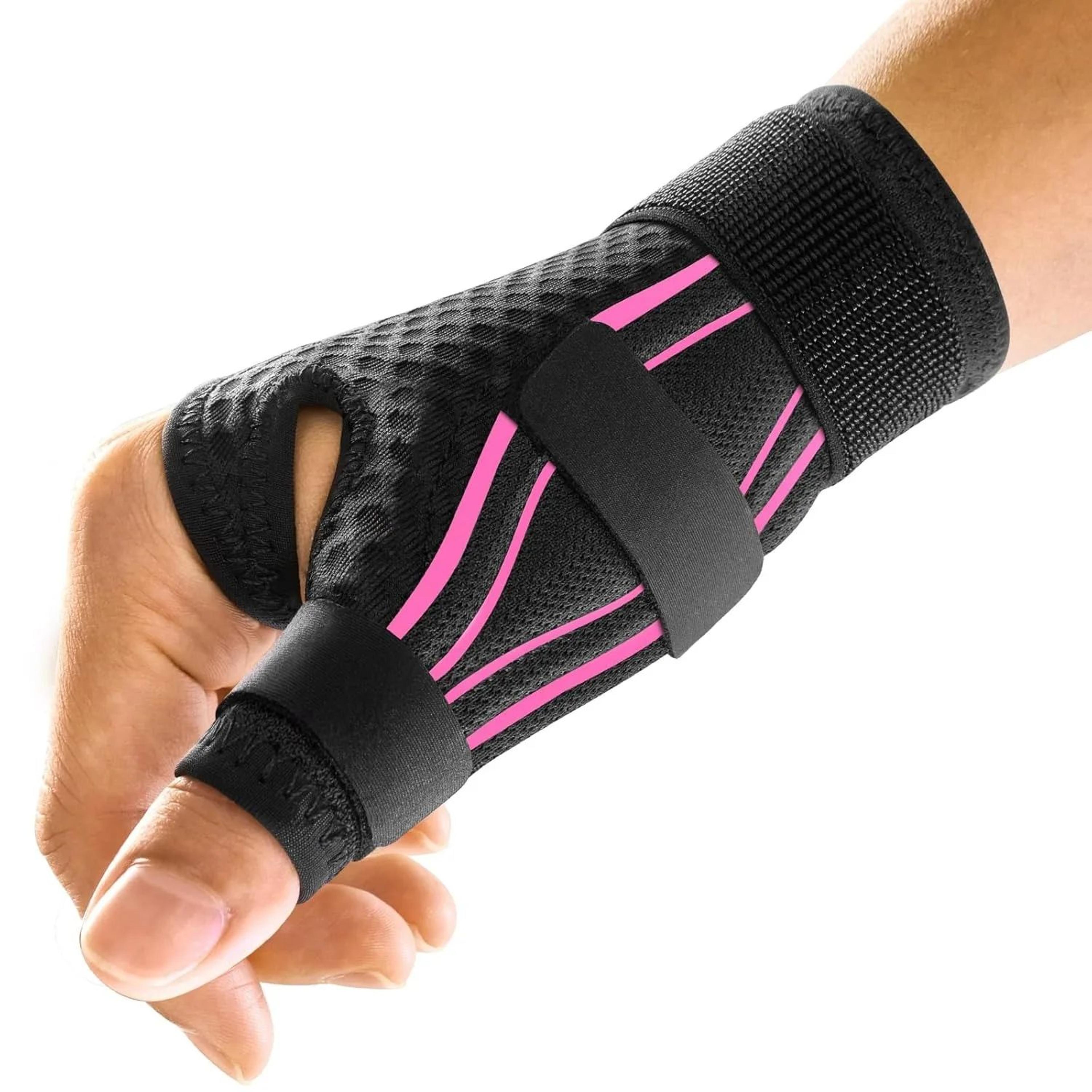 Adjustable Wrist Splint Support Brace  Breathable Wrist Stabilizer With Secure Straps For Sports  D 6