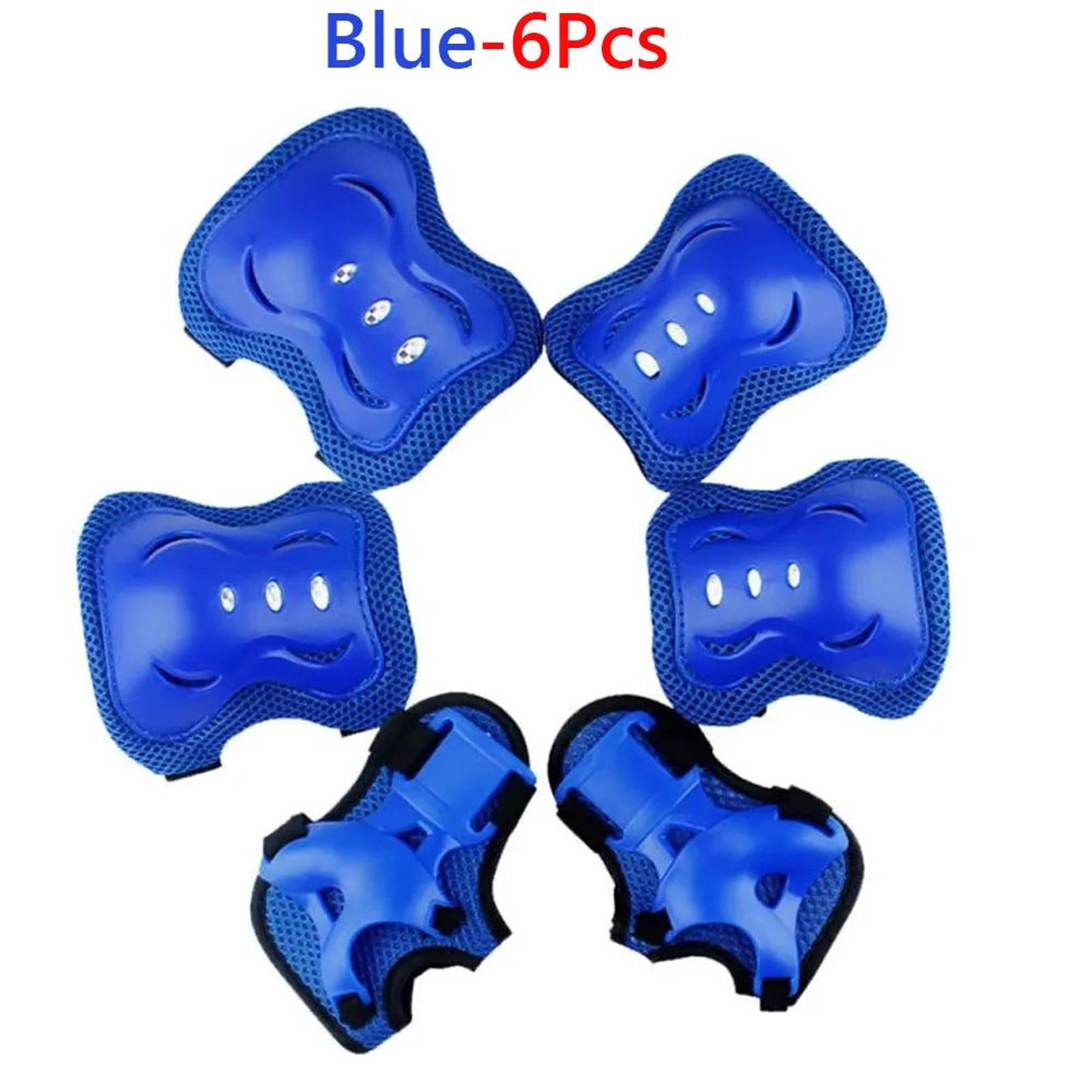 Kids Adjustable Bike  Skate Protective Gear Set With Helmet 189217 In  Safety Pads For Cycling  Ska 6