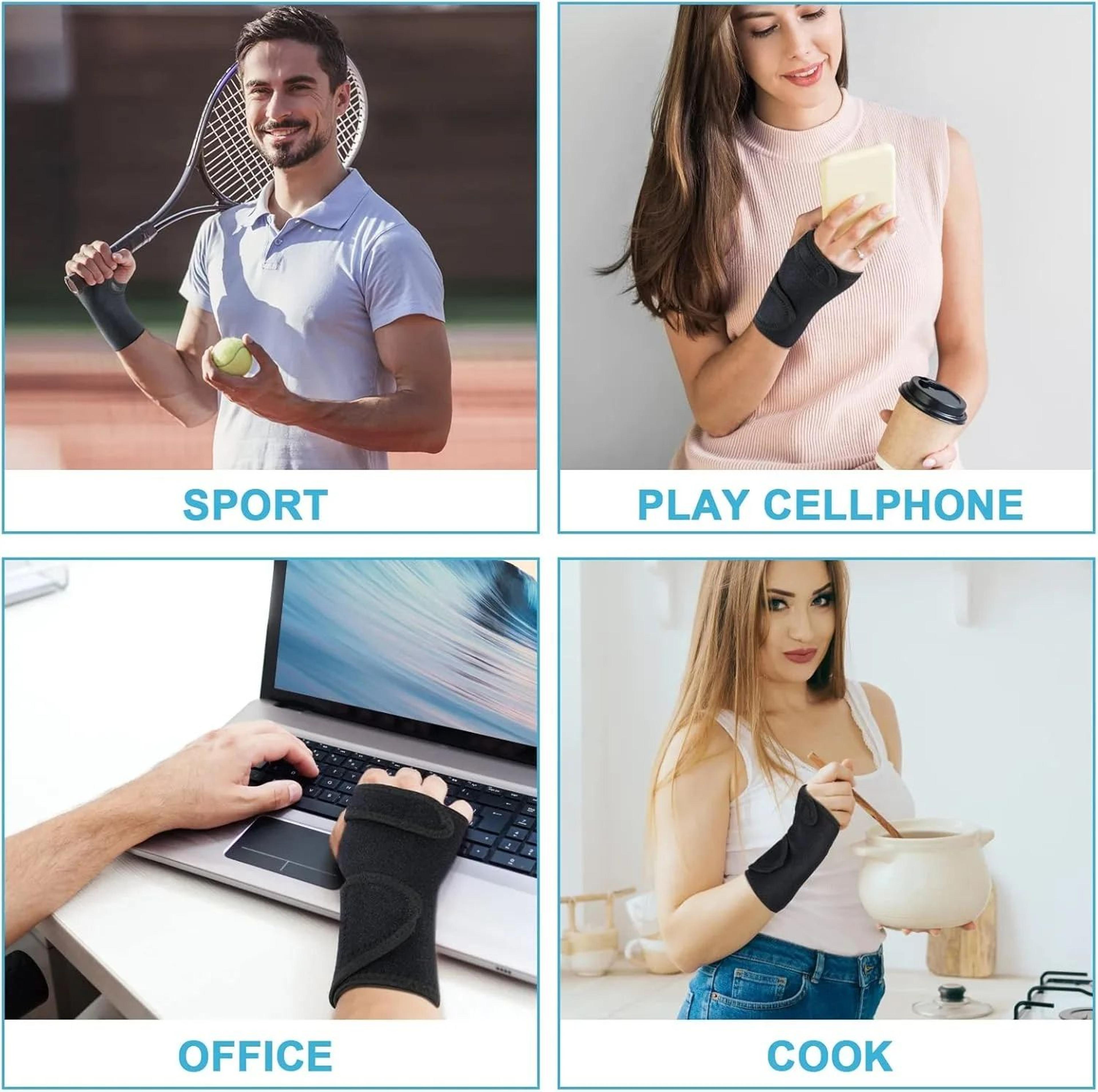 1pc Wrist Brace For Carpal Tunnel  Left  Right Hand Wrist Support For Men  Women Night Pain Relief 5