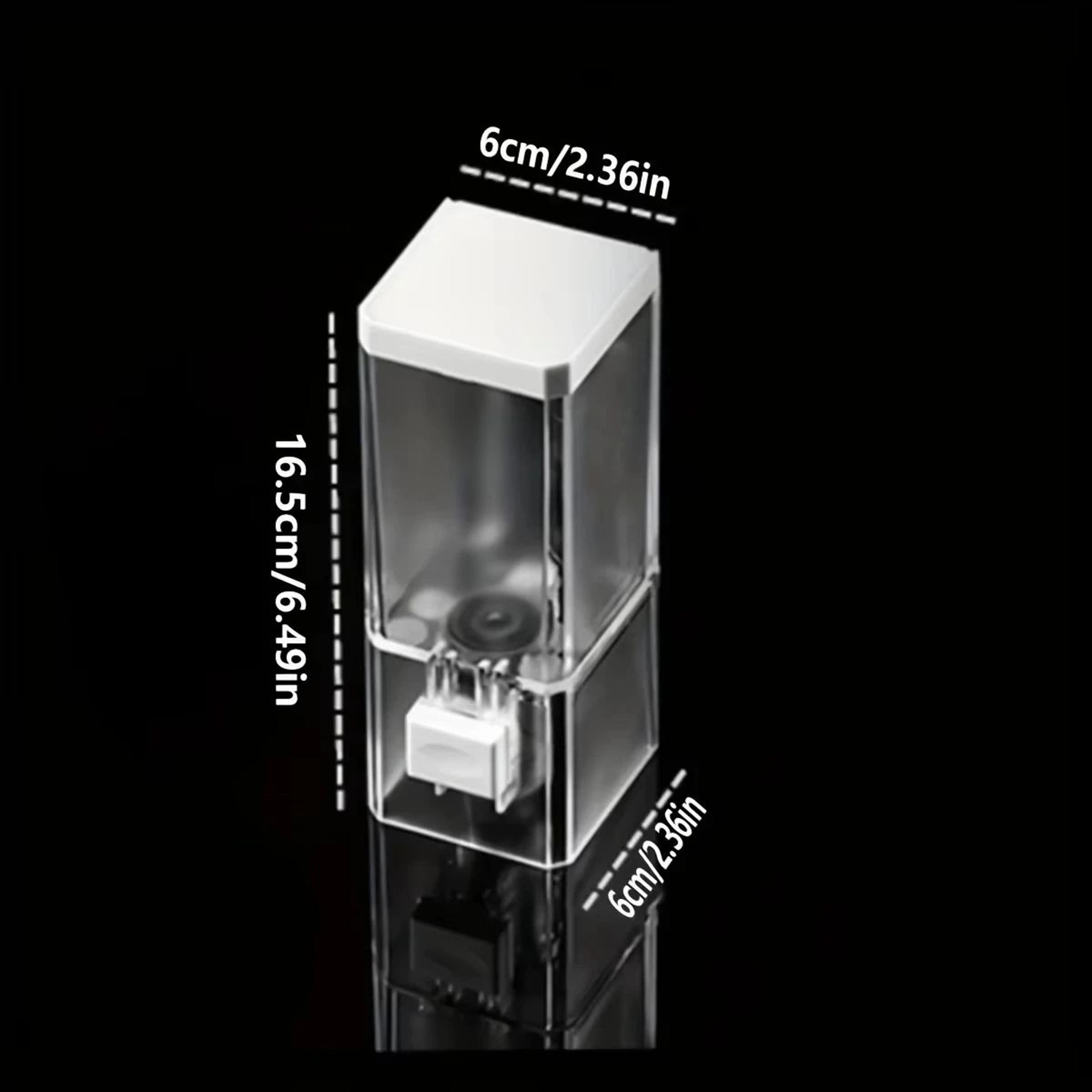 Homefish Wall Mounted Manual Soap Dispenser  Traceless Transparent Hand Soap  Sanitizer Pump For Ba