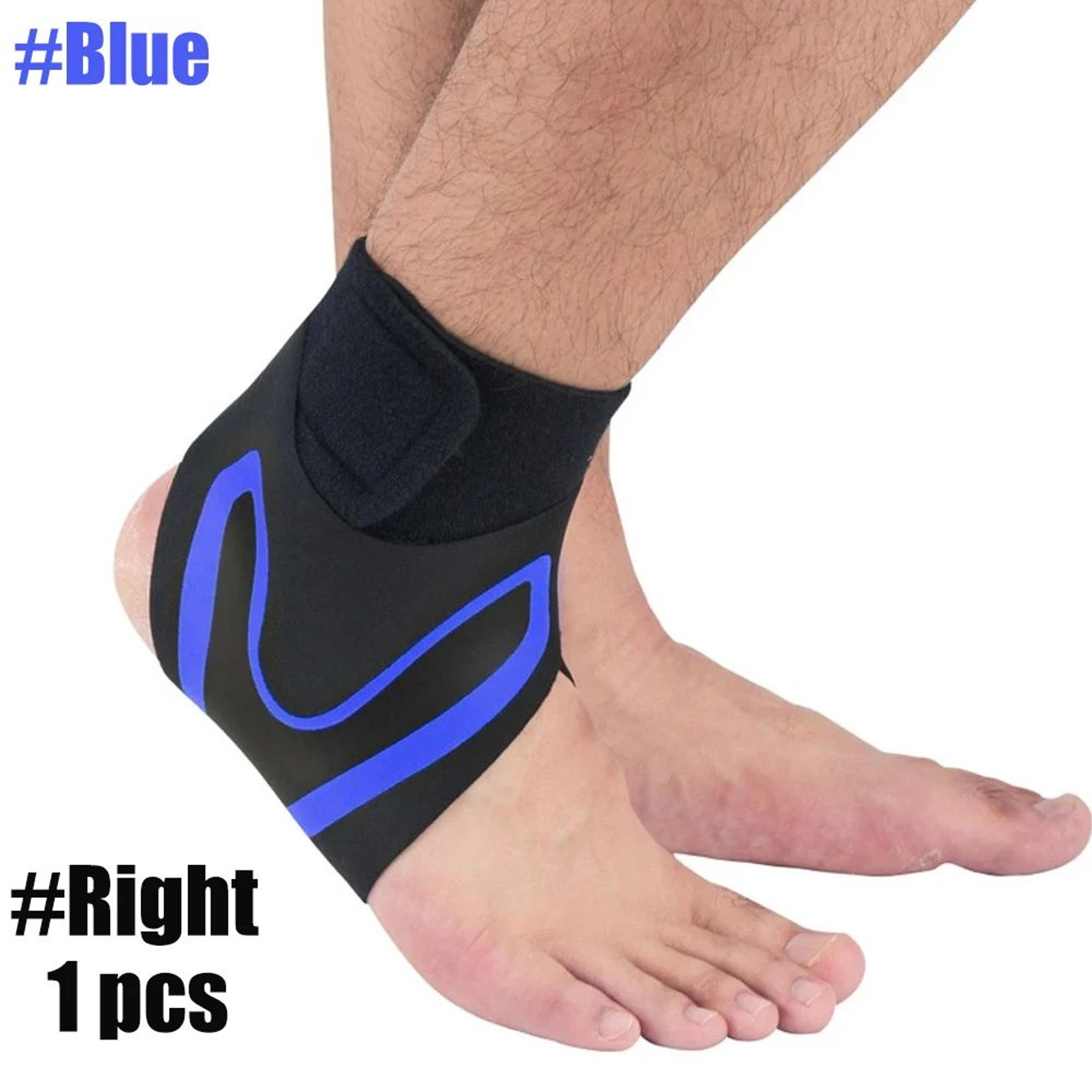 1pc Adjustable Ankle Compression Sleeve Support  Anti Sprain Foot Brace For Running Sports  Heel Pr 12