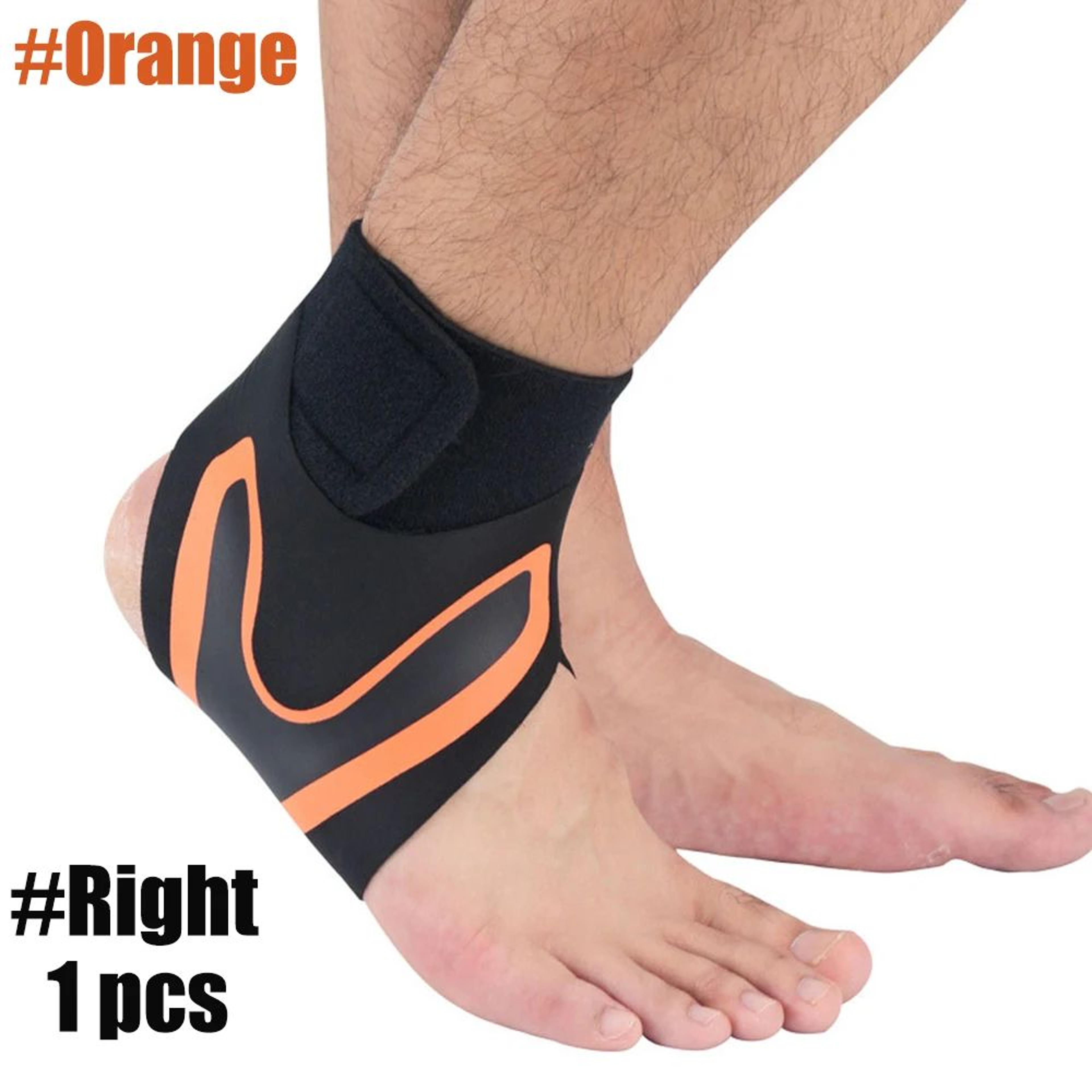 1pc Adjustable Ankle Compression Sleeve Support  Anti Sprain Foot Brace For Running Sports  Heel Pr 14