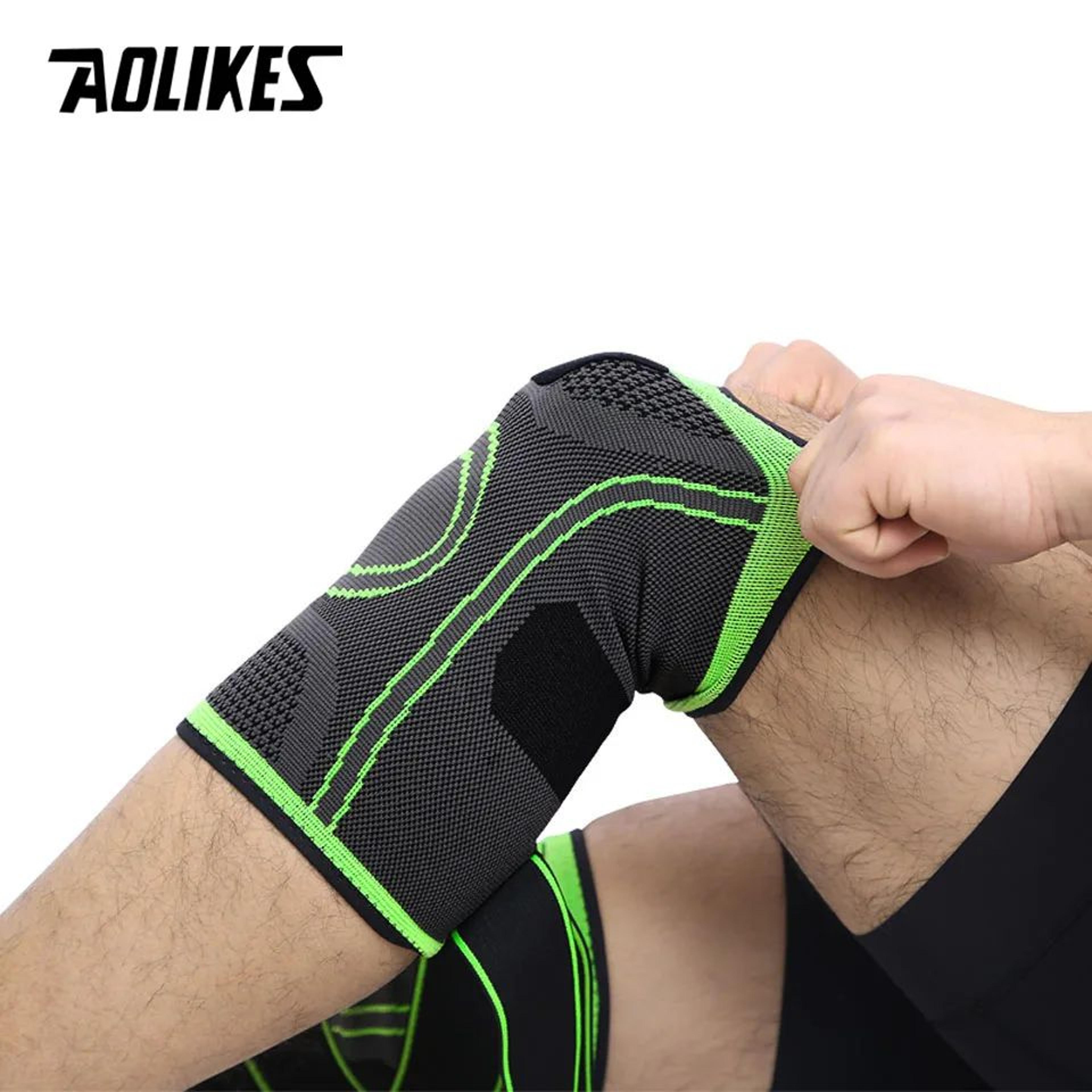 1pc Knee Brace Compression Sleeve With Adjustable Strap  Meniscus Support For Running Arthritis  Jo