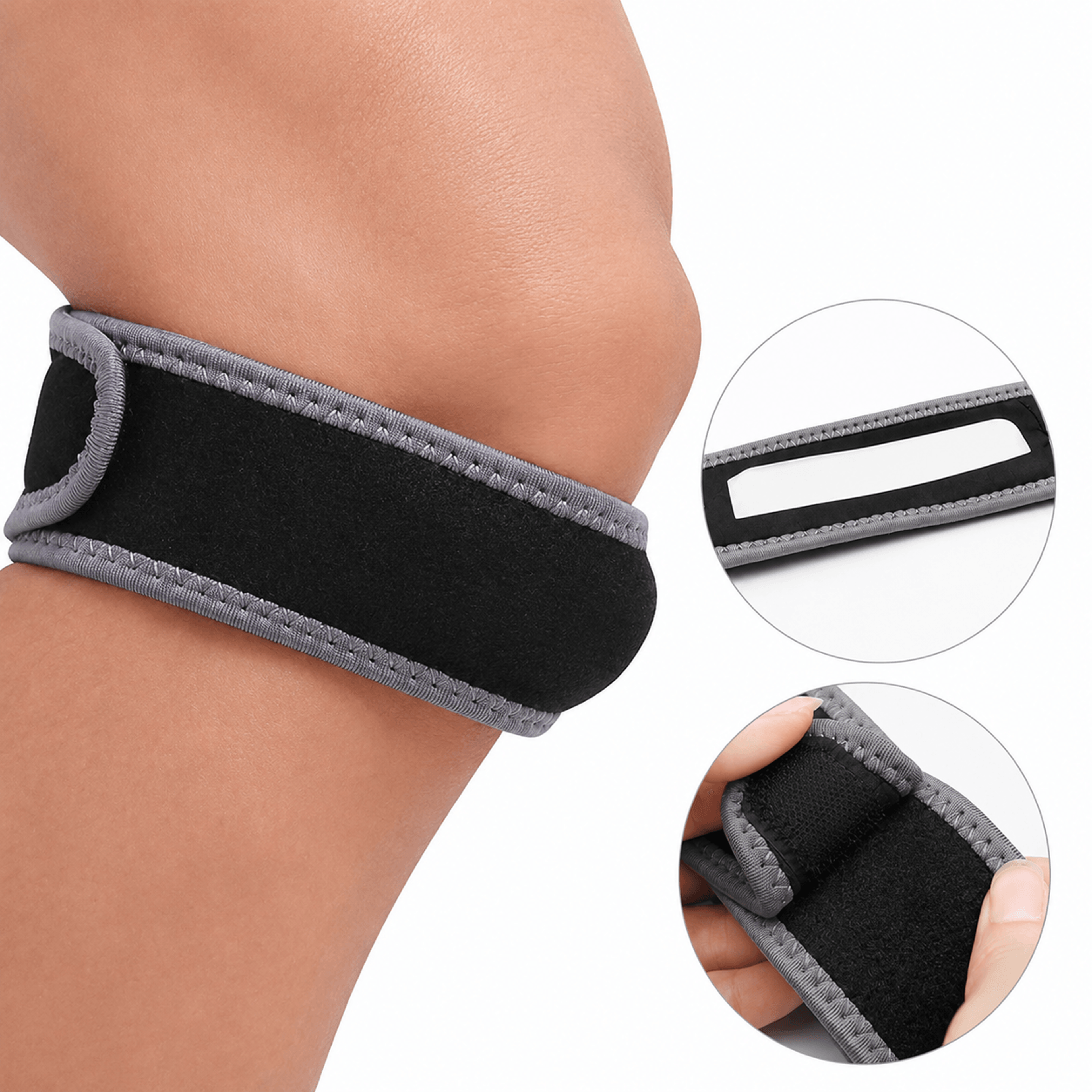 1pc Adjustable Knee Patella Support Strap  Neoprene Knee Brace With Cushion Pad For Running Sports  0