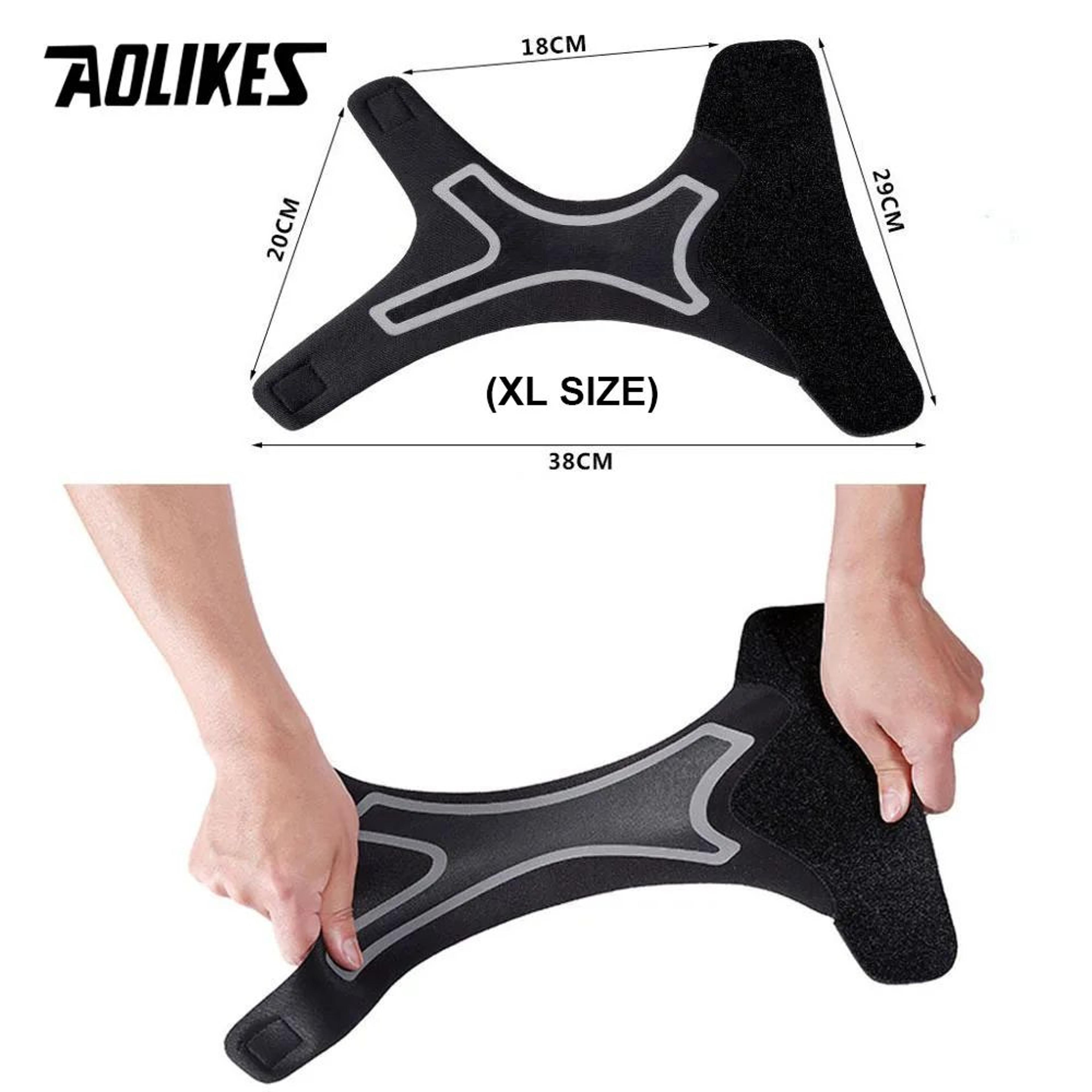 Adjustable Ankle Support Brace  Elastic Compression Foot Wrap For Sprain Recovery Sports  Fitness P