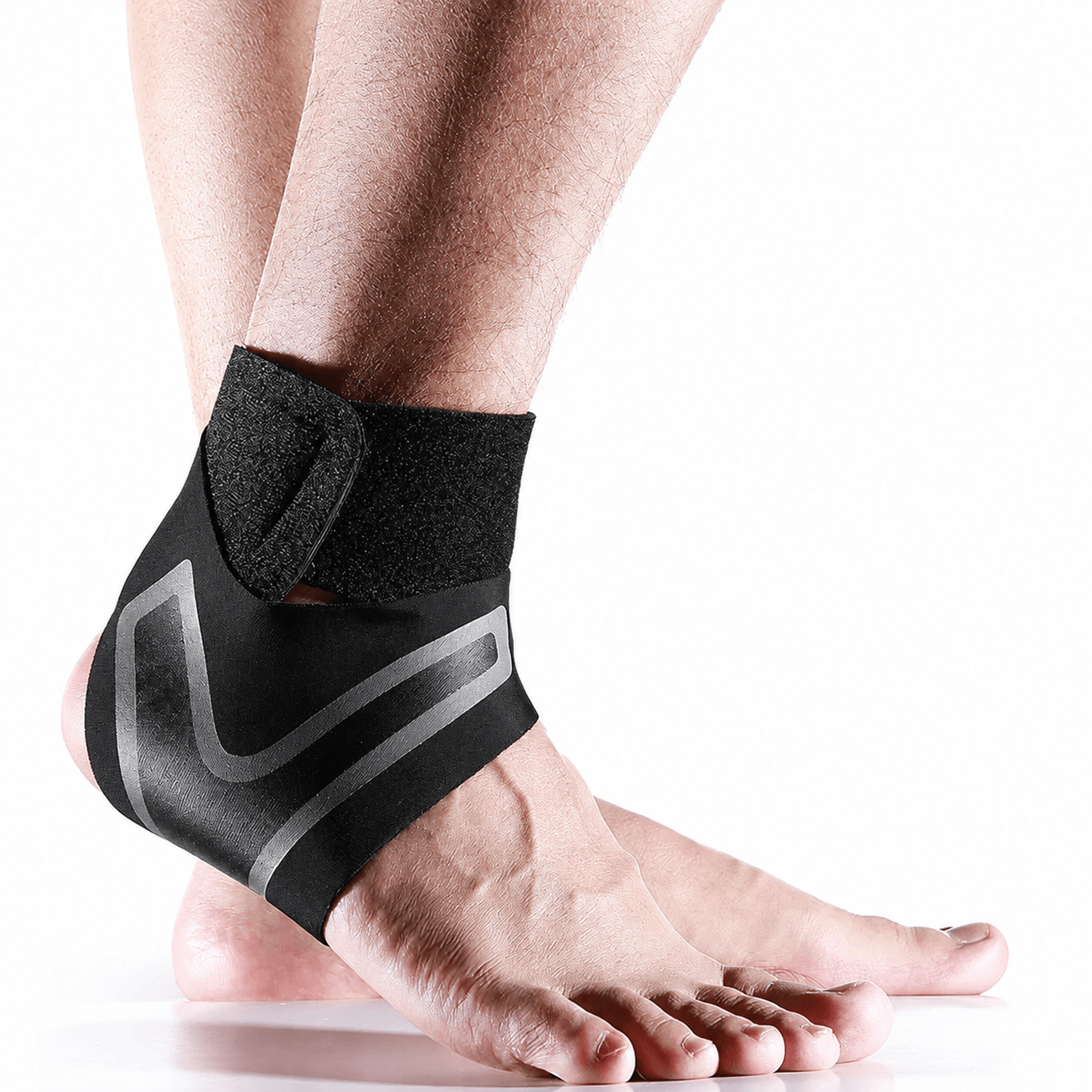 Adjustable Ankle Support Brace  Elastic Compression Foot Wrap For Sprain Recovery Sports  Fitness P 0