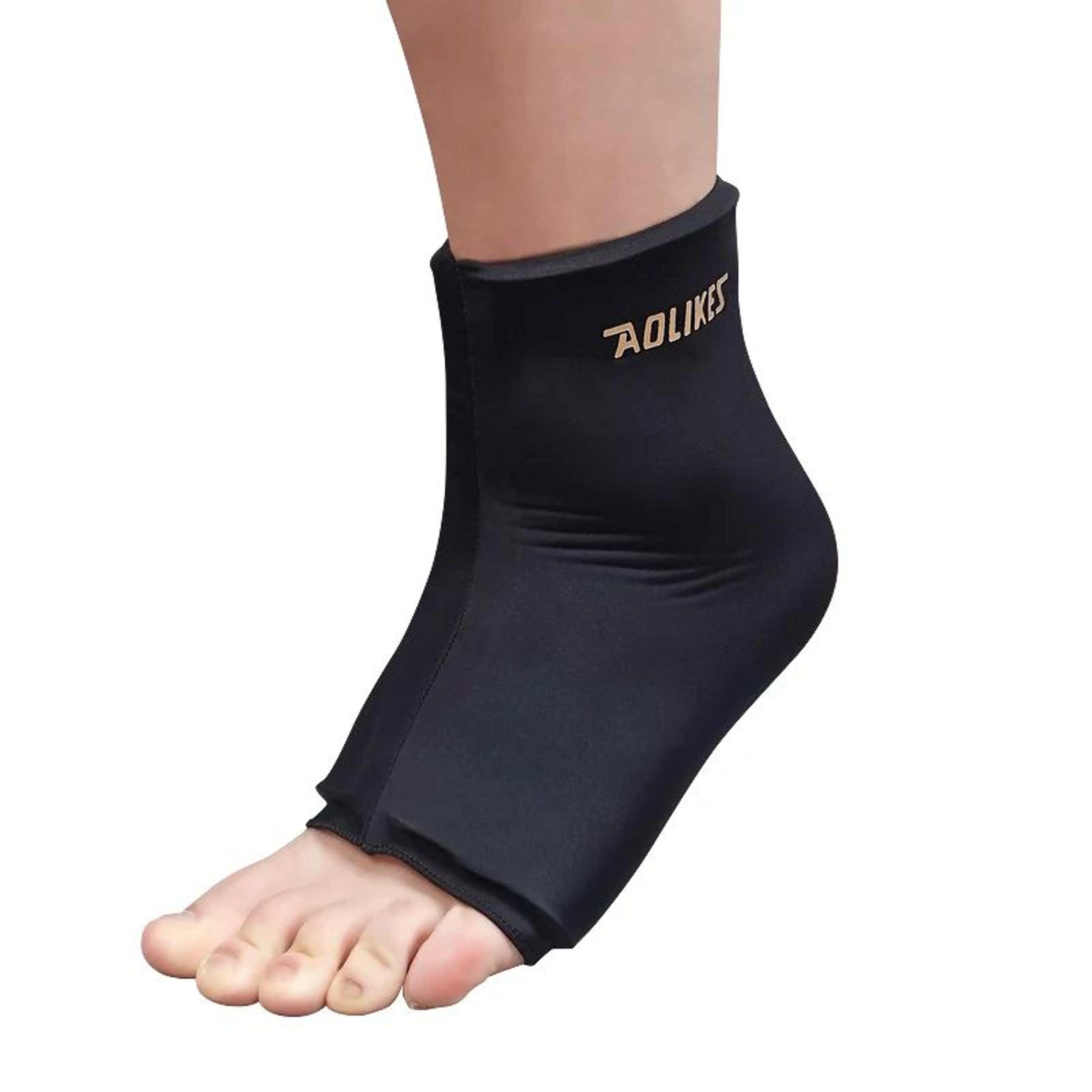 1pc Hot  Cold Gel Ankle Sleeve  Reusable Compression Ankle Brace For Sprains Swelling  Plantar Fasc 6