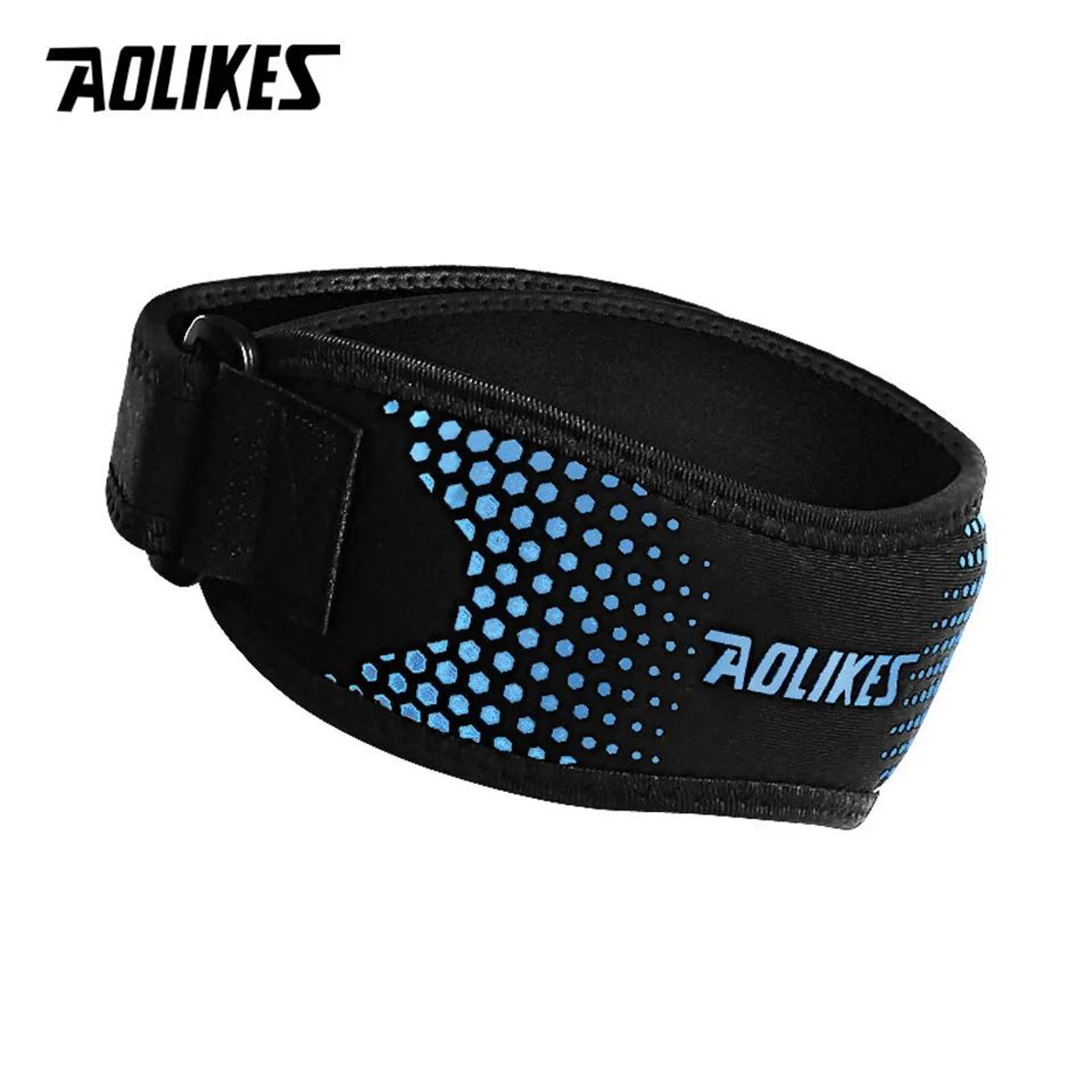 1pc Adjustable Patella Knee Brace  Patellar Tendon Support Strap For Knee Pain Relief Running  Bask
