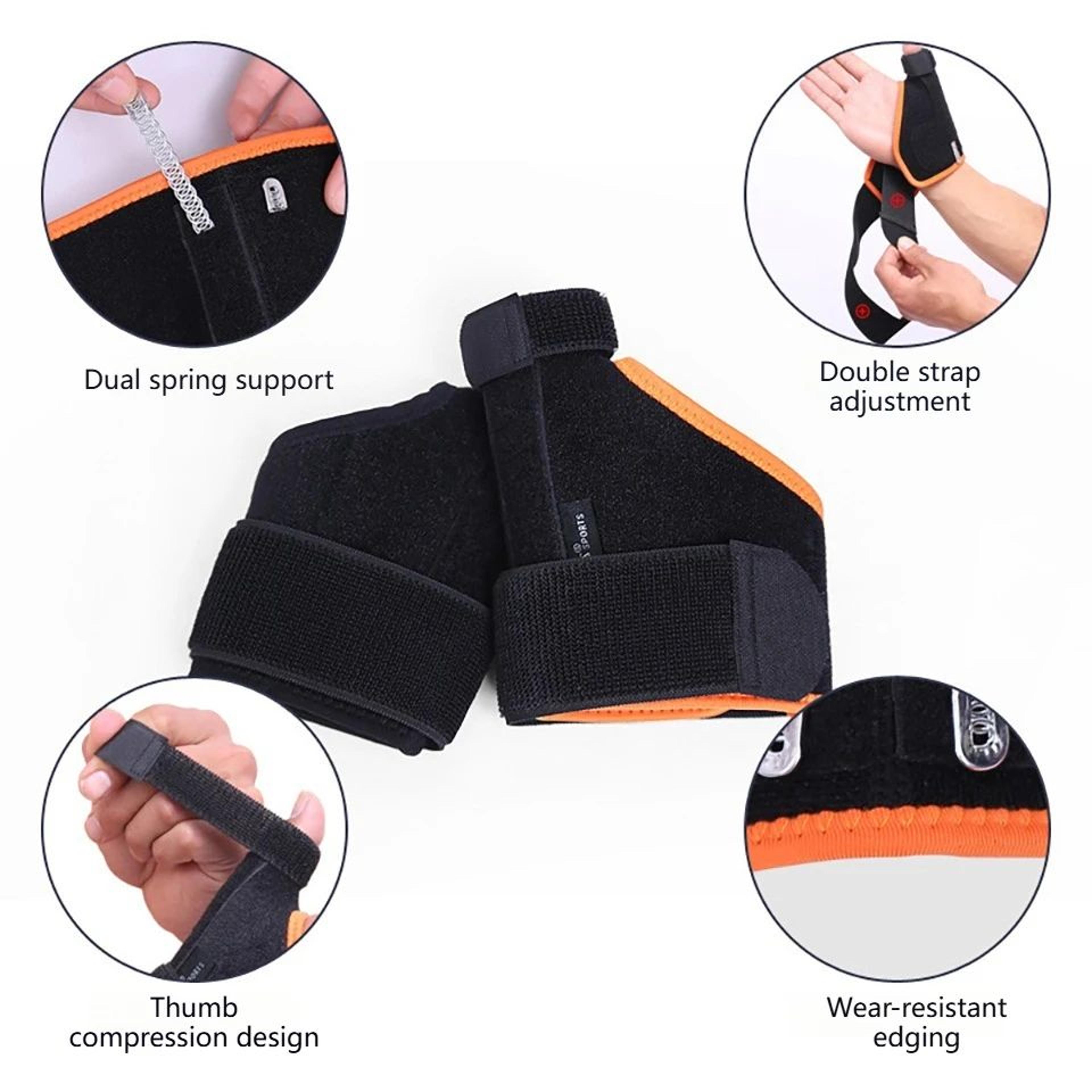 1pc Adjustable Wrist Brace Thumb Support  Thumb Spica Splint For Sprains Arthritis  Wrist Stabiliza