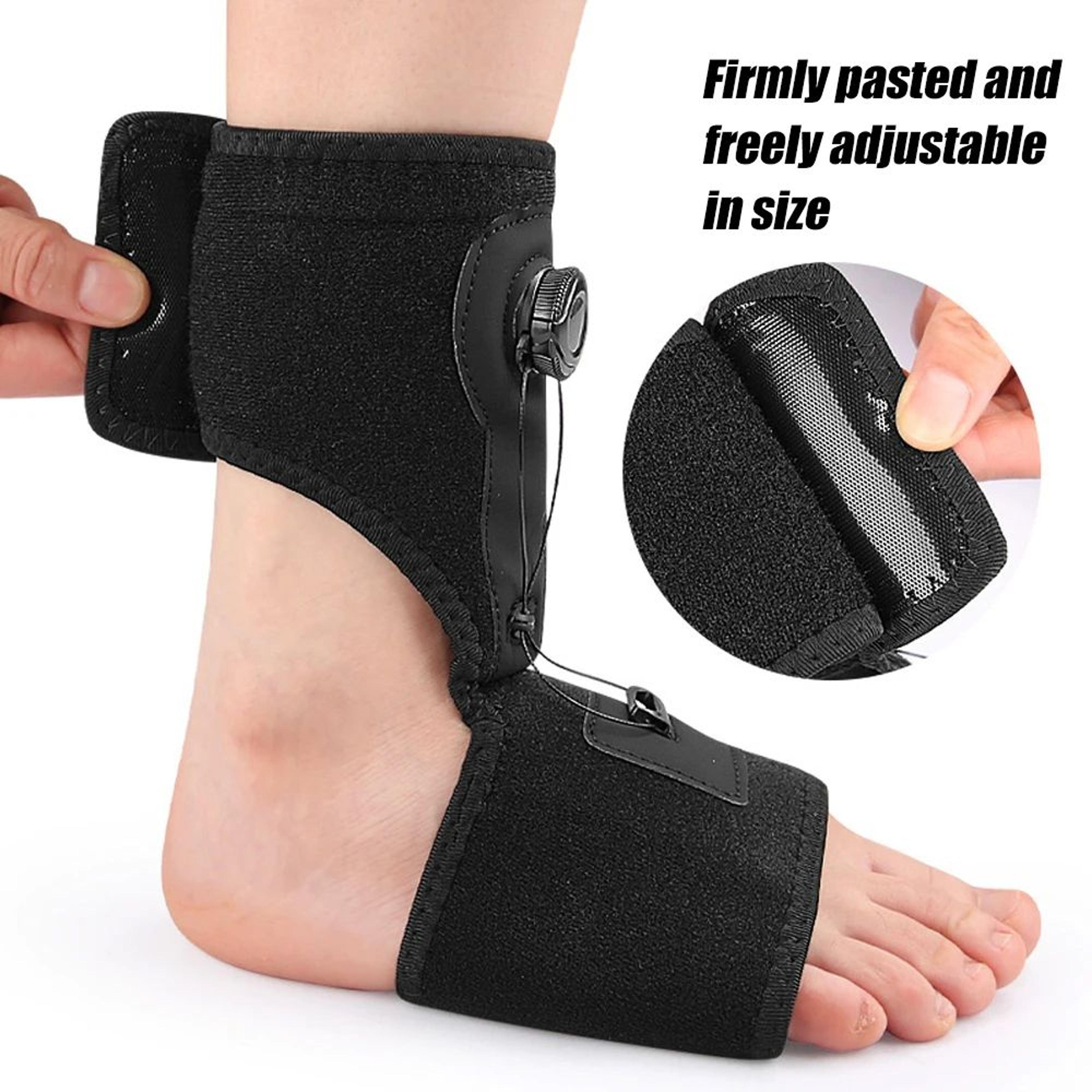 1pc Adjustable Plantar Fasciitis Night Splint  Drop Foot Brace For Heel Pain Relief Achilles Tendon 1