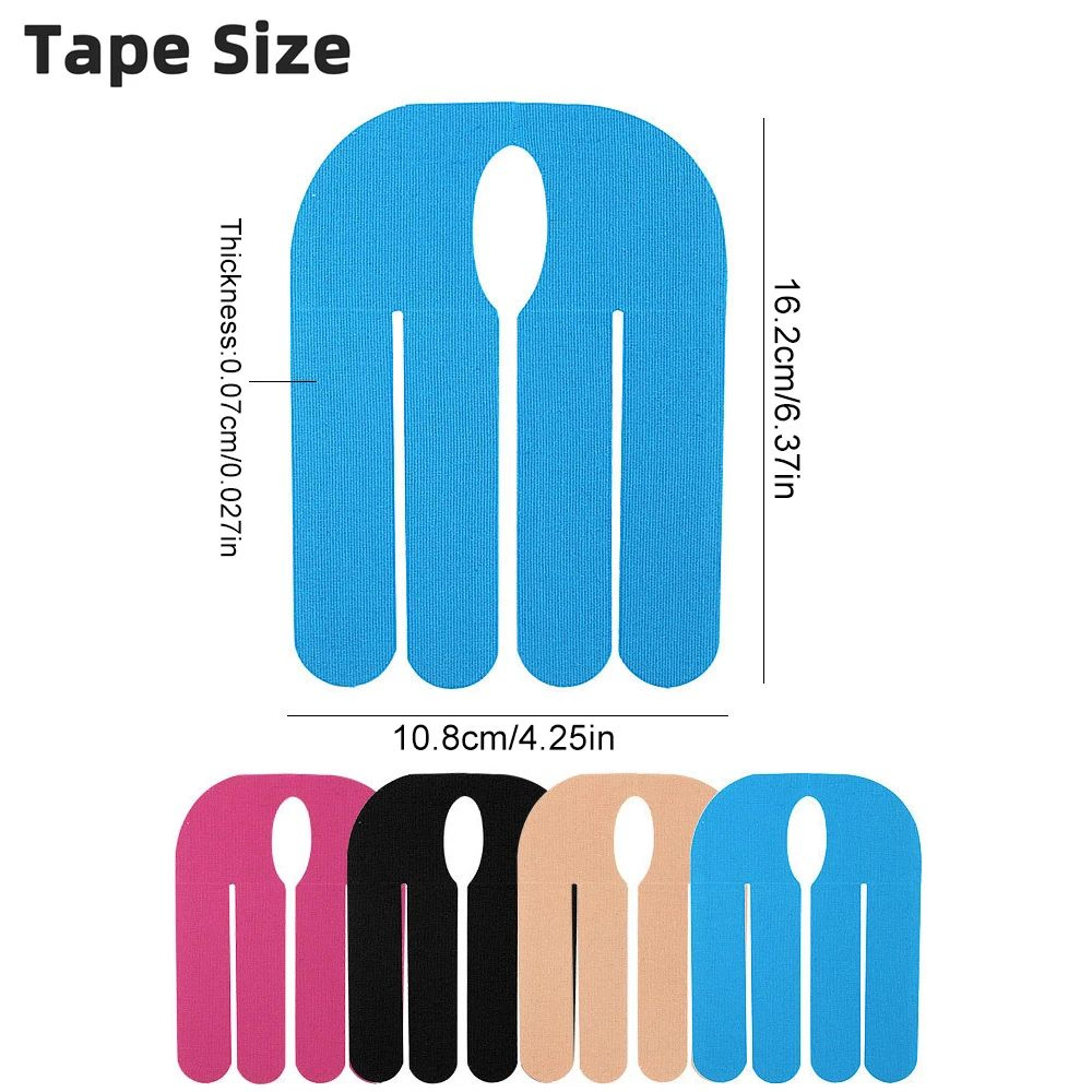 Precut Kinesiology Tape For Wrist  Thumb  Waterproof Athletic Support Tape For Carpal Tunnel Tendon 5