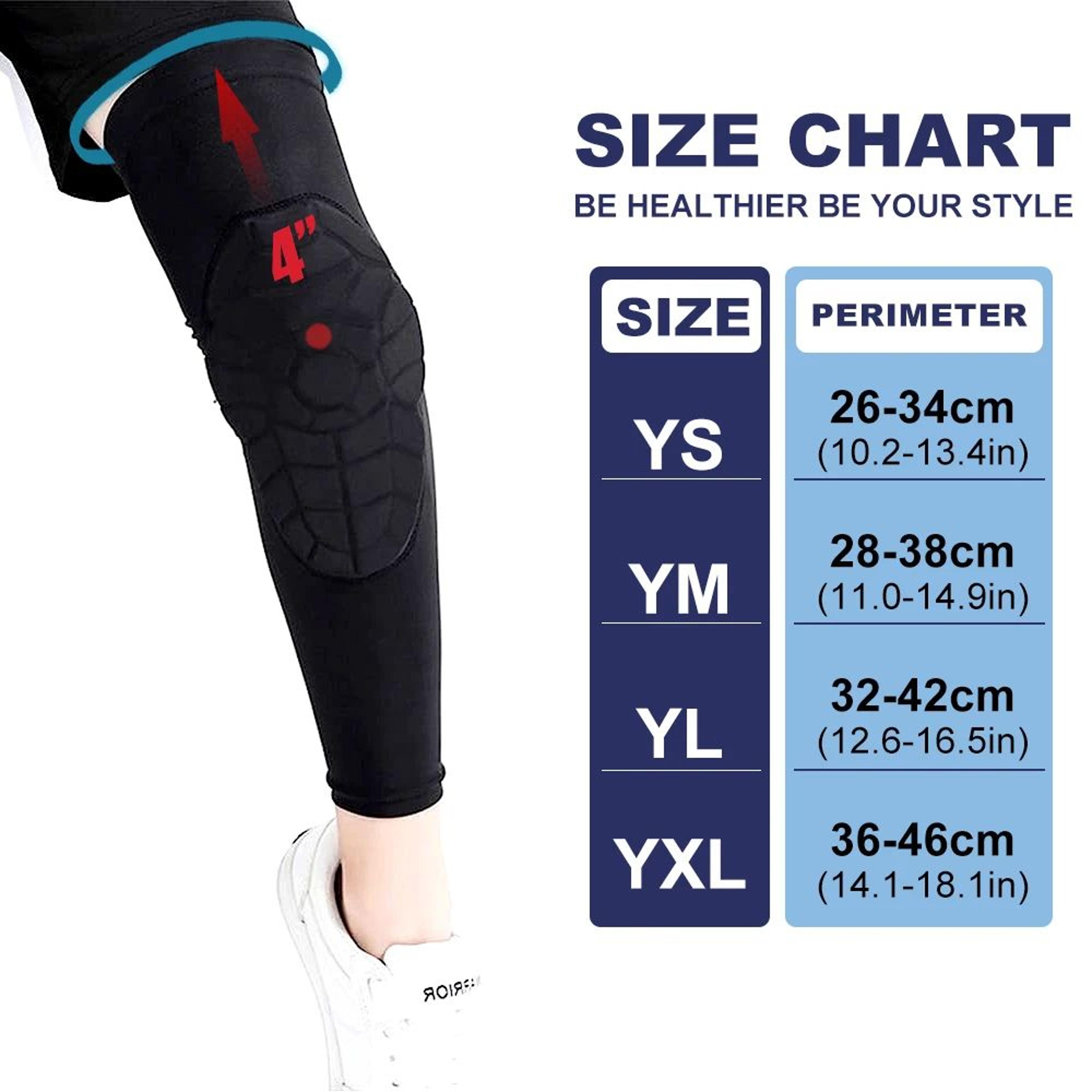 2pcs Kids Honeycomb Compression Knee  Elbow Pads  Youth Sports Protective Gear For Basketball Baseb 3