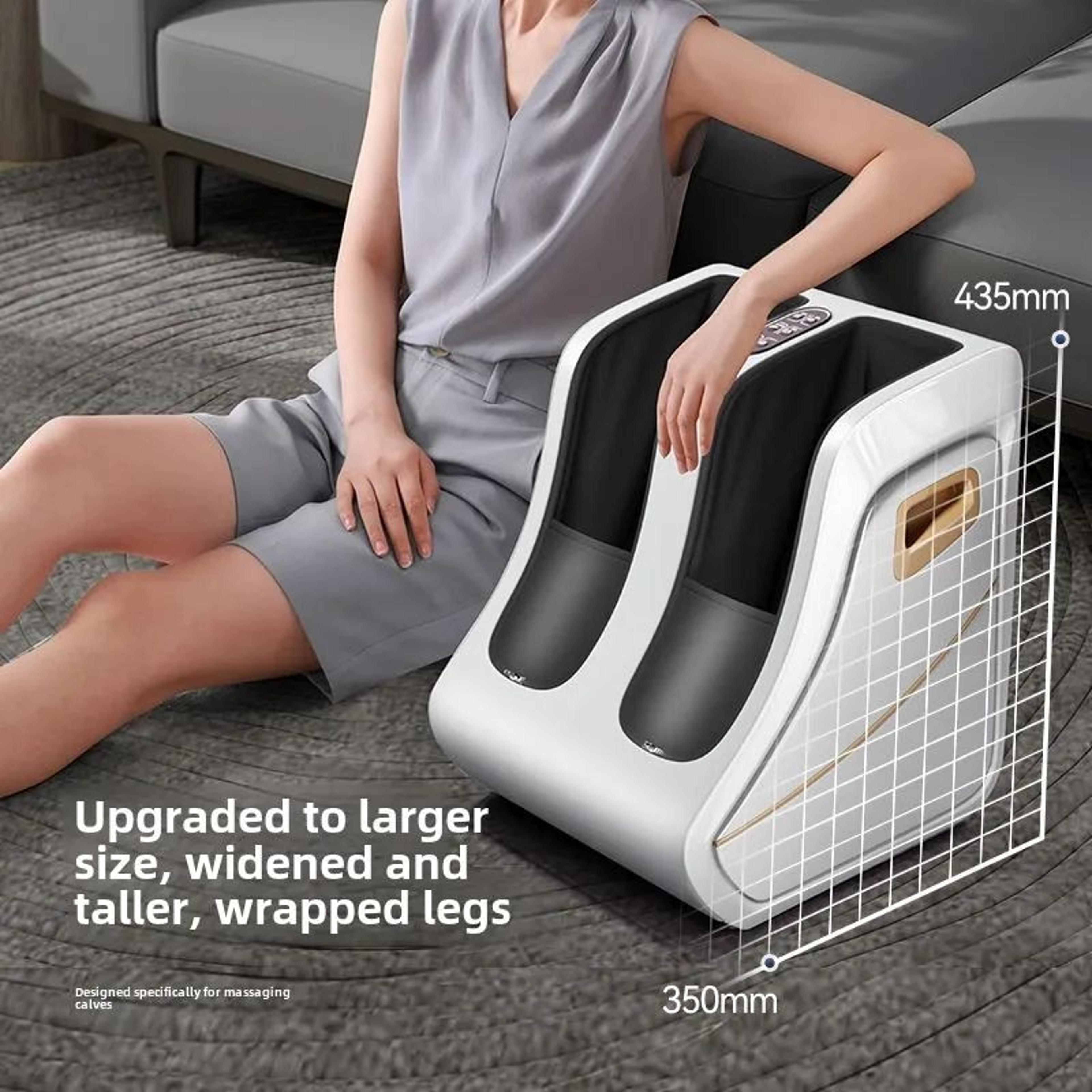 Foot  Calf Massager With Heat  Shiatsu Deep Kneading Compression Leg Massager For Circulation Relie 5