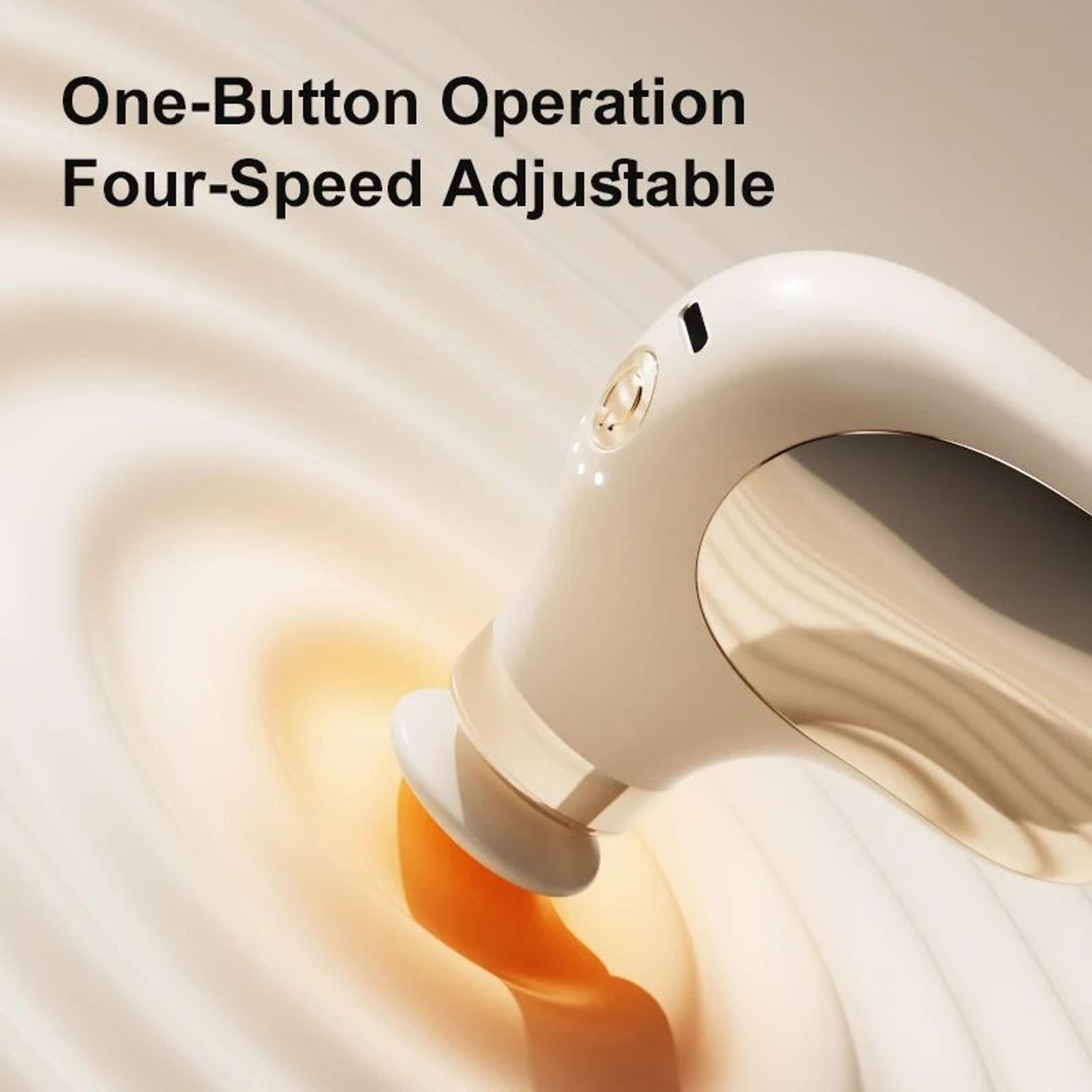 Cordless Mini Muscle Massage Gun With Silicone Massage Head  Portable Deep Tissue Percussion Massag 4