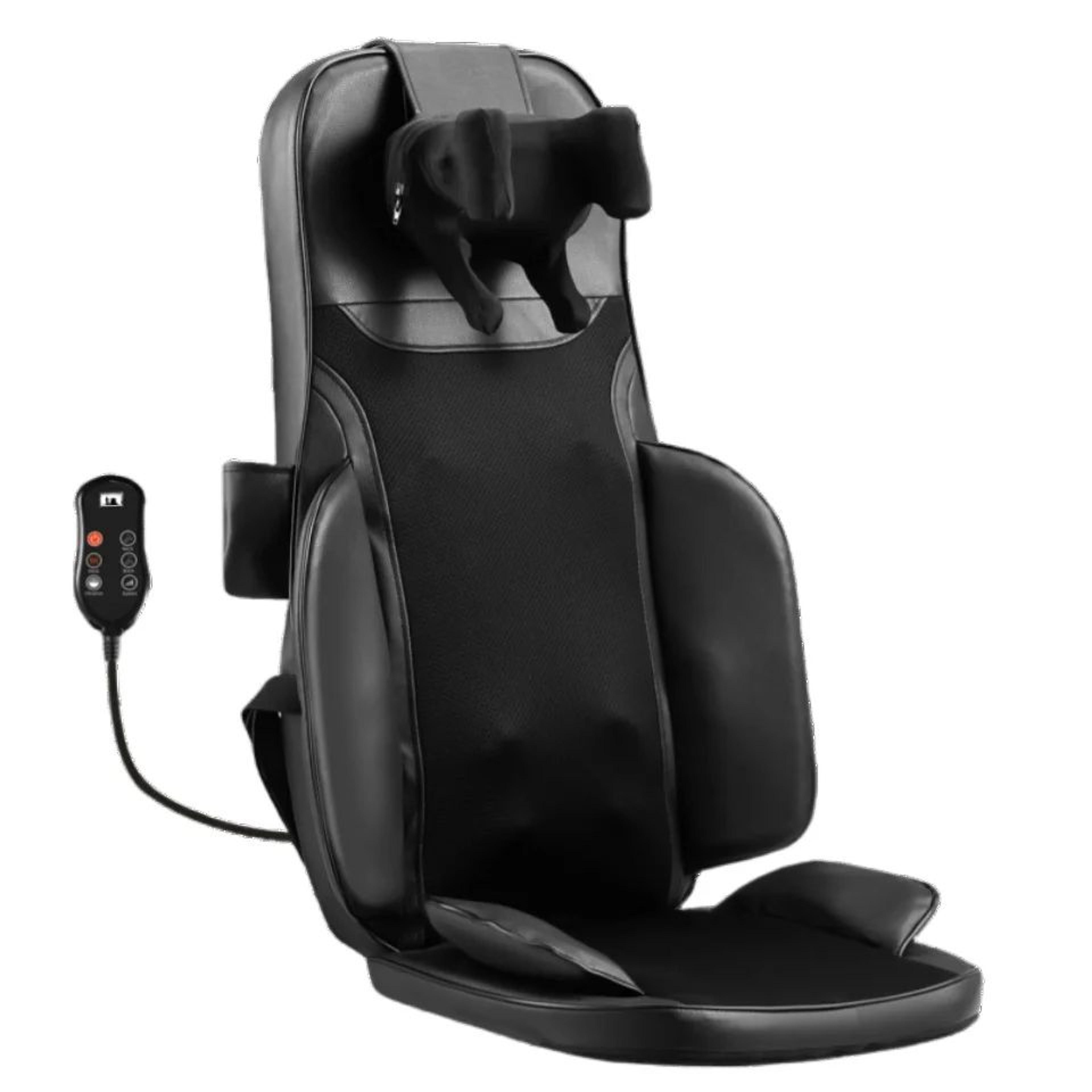 5Vibration Heated Shiatsu Massage Seat Cushion  Electric Neck Back Waist Hip Massager For Home Offi 6