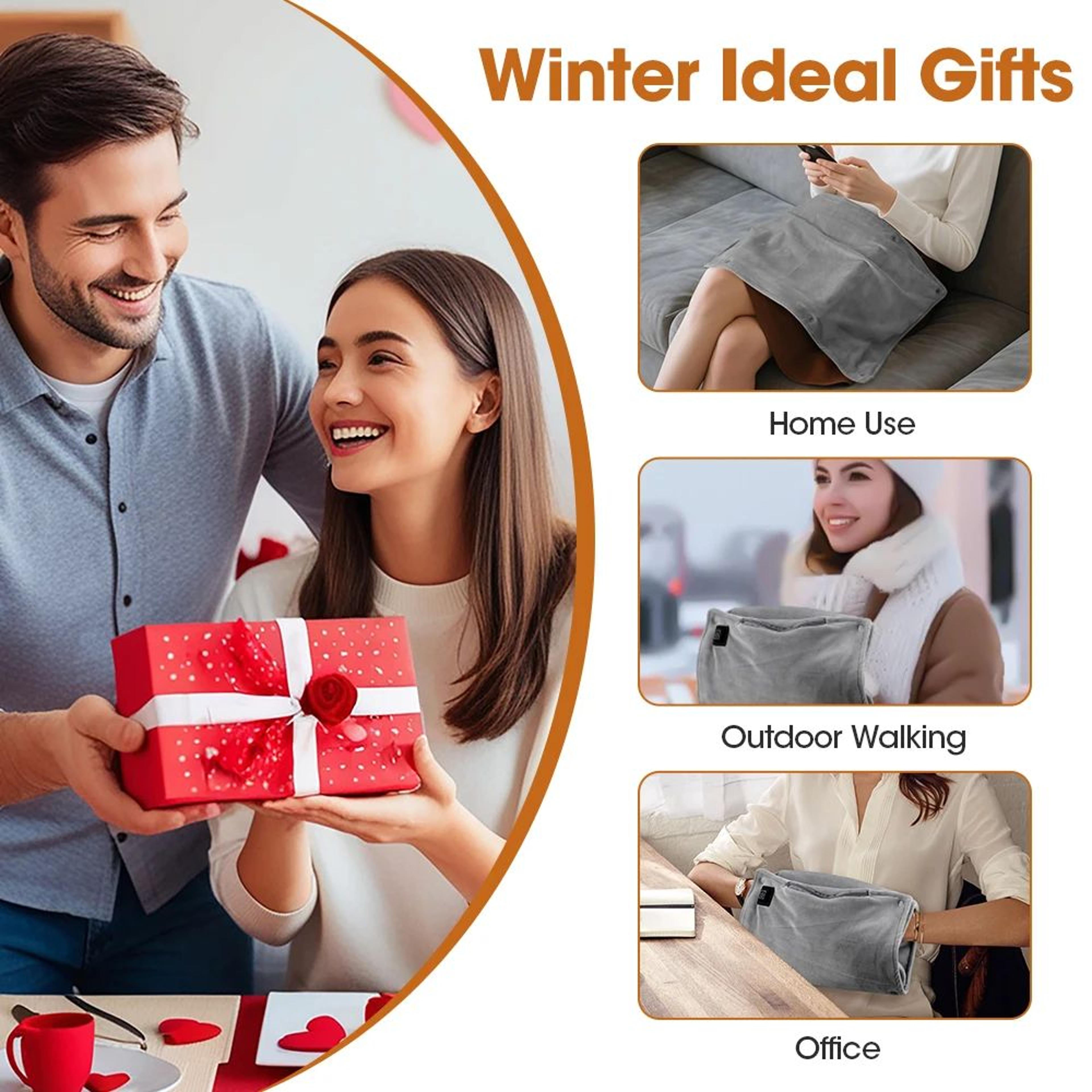 3Level Graphene USB Electric Heating Hand Warmer Pad  Fast Heating Warm Pouch For Back Waist Legs   3