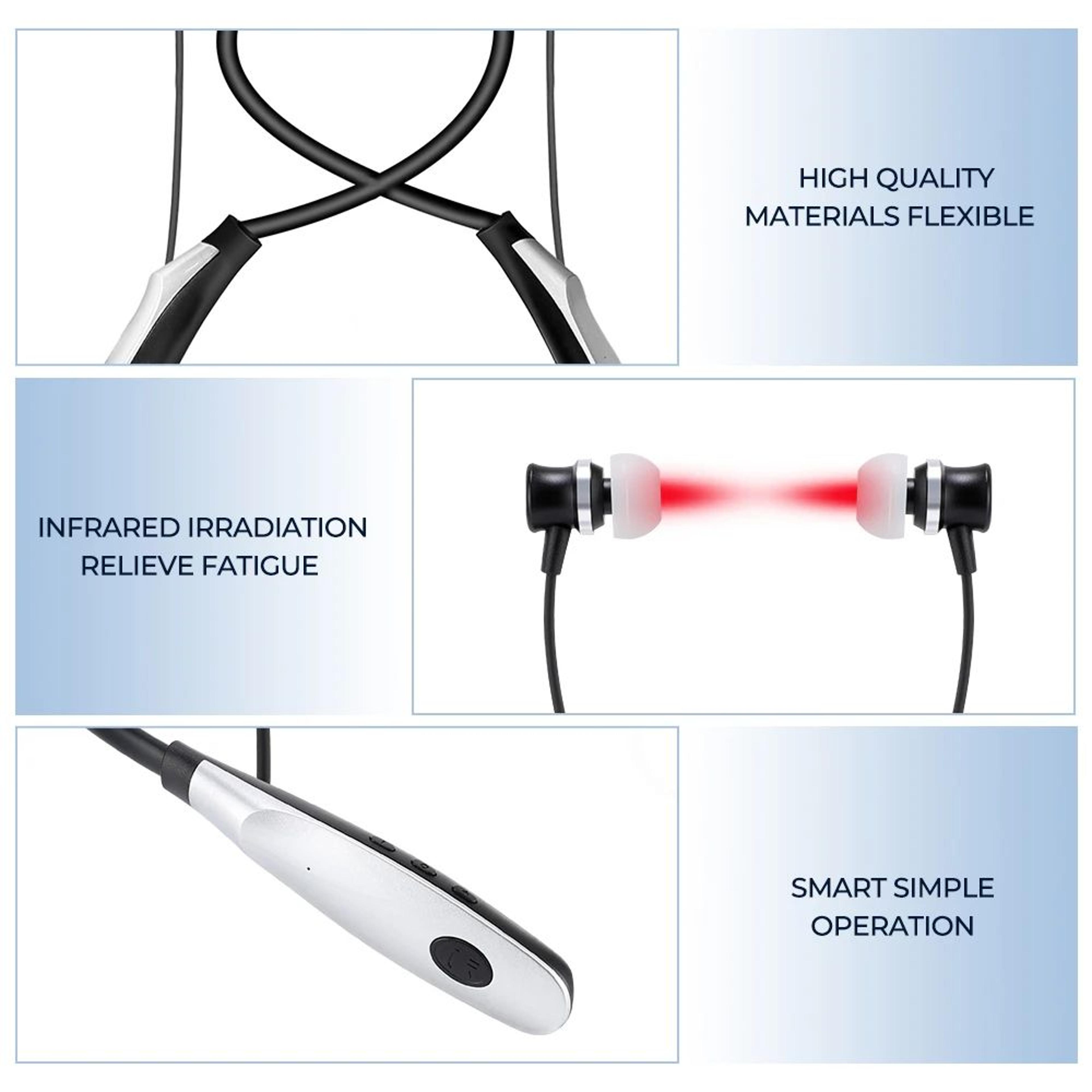 2in1 LED Nasal  Ear Light Therapy Device  Rechargeable Infrared Nasal Care For Nasal Comfort  Ear W 2