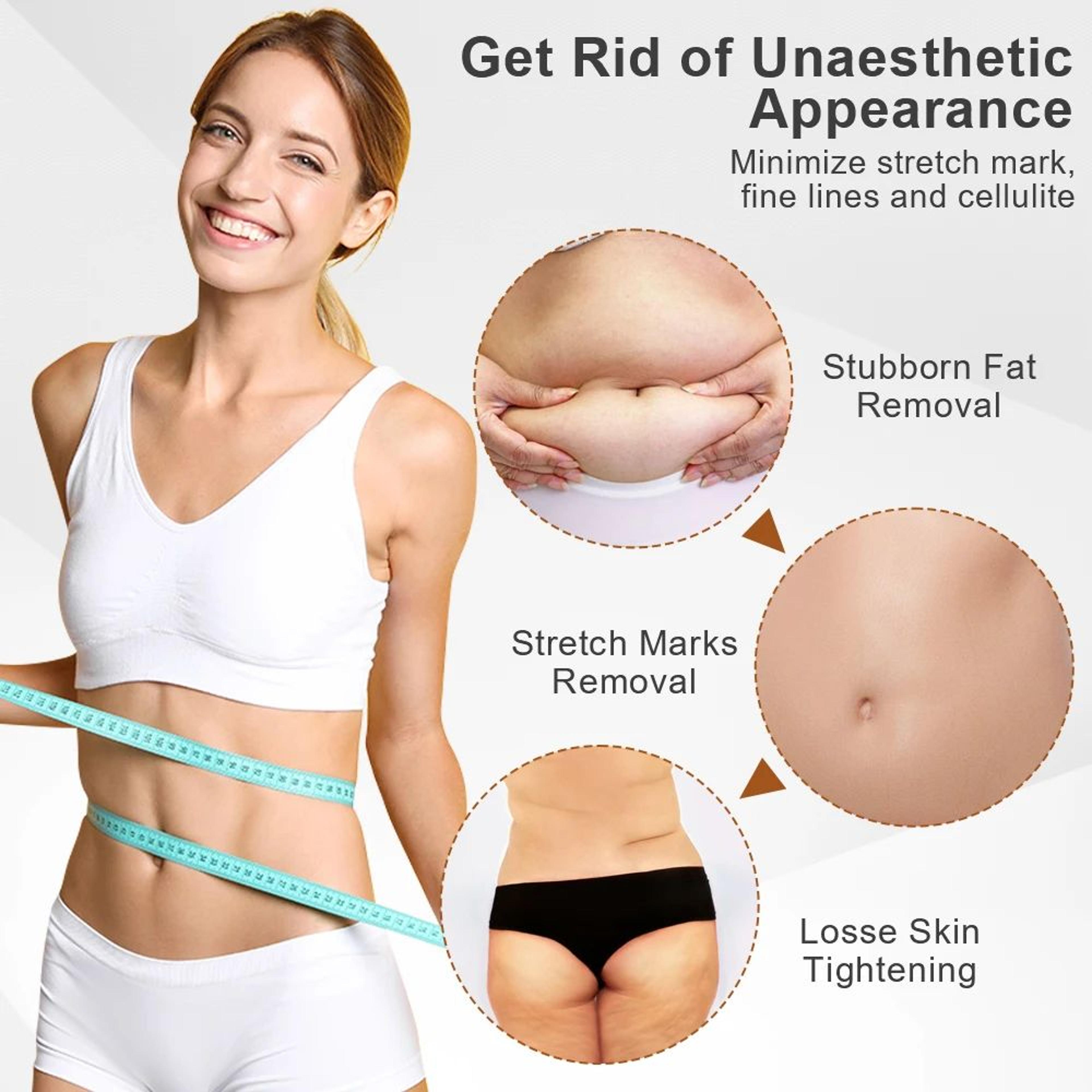Cordless Body Sculpting Cellulite Massager With RF  Red Light Therapy  Handheld EMS Fat Burner For  1