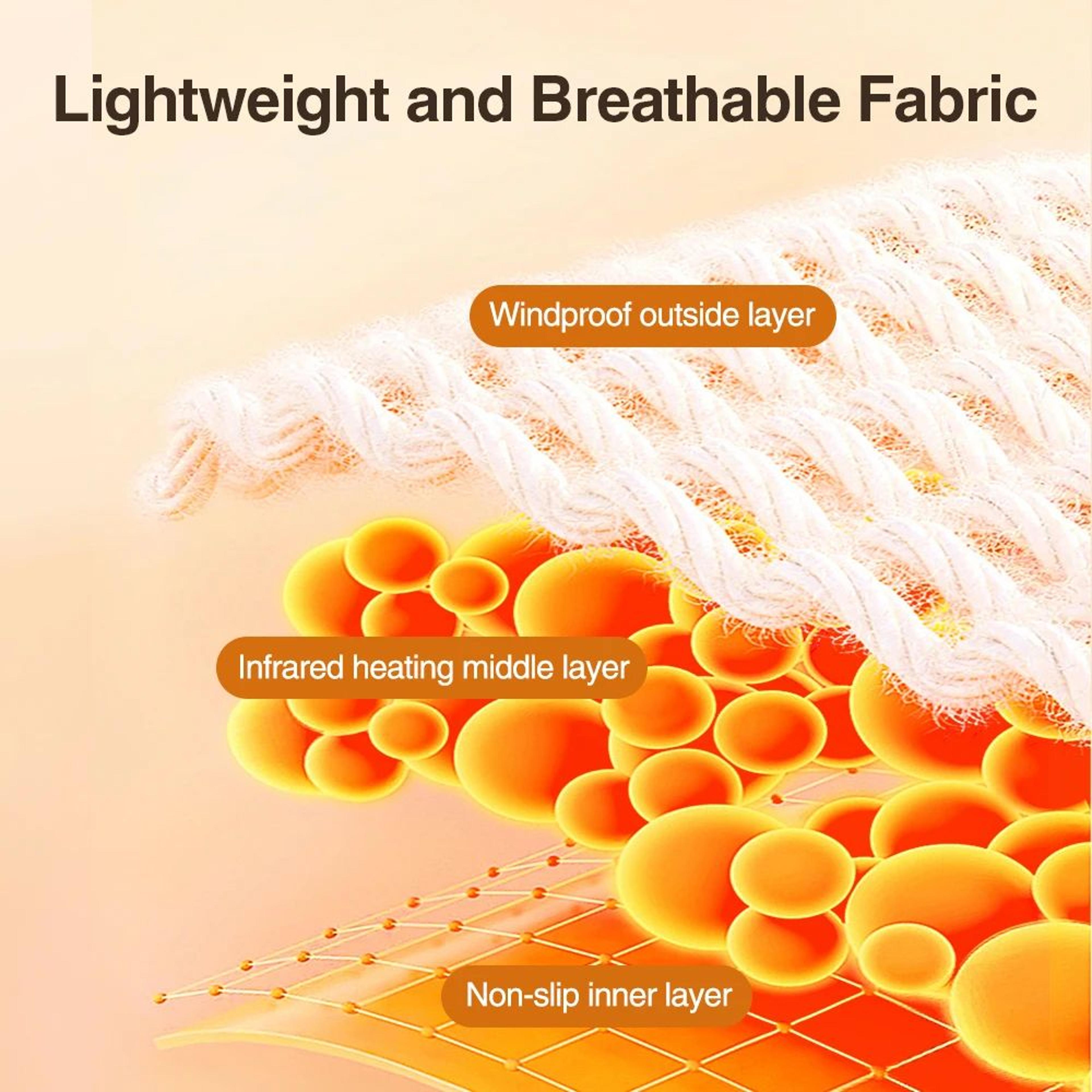 Electric Heating Knee Massager With Vibration  Rechargeable Joint Support Wrap For Knee Shoulder  E 2