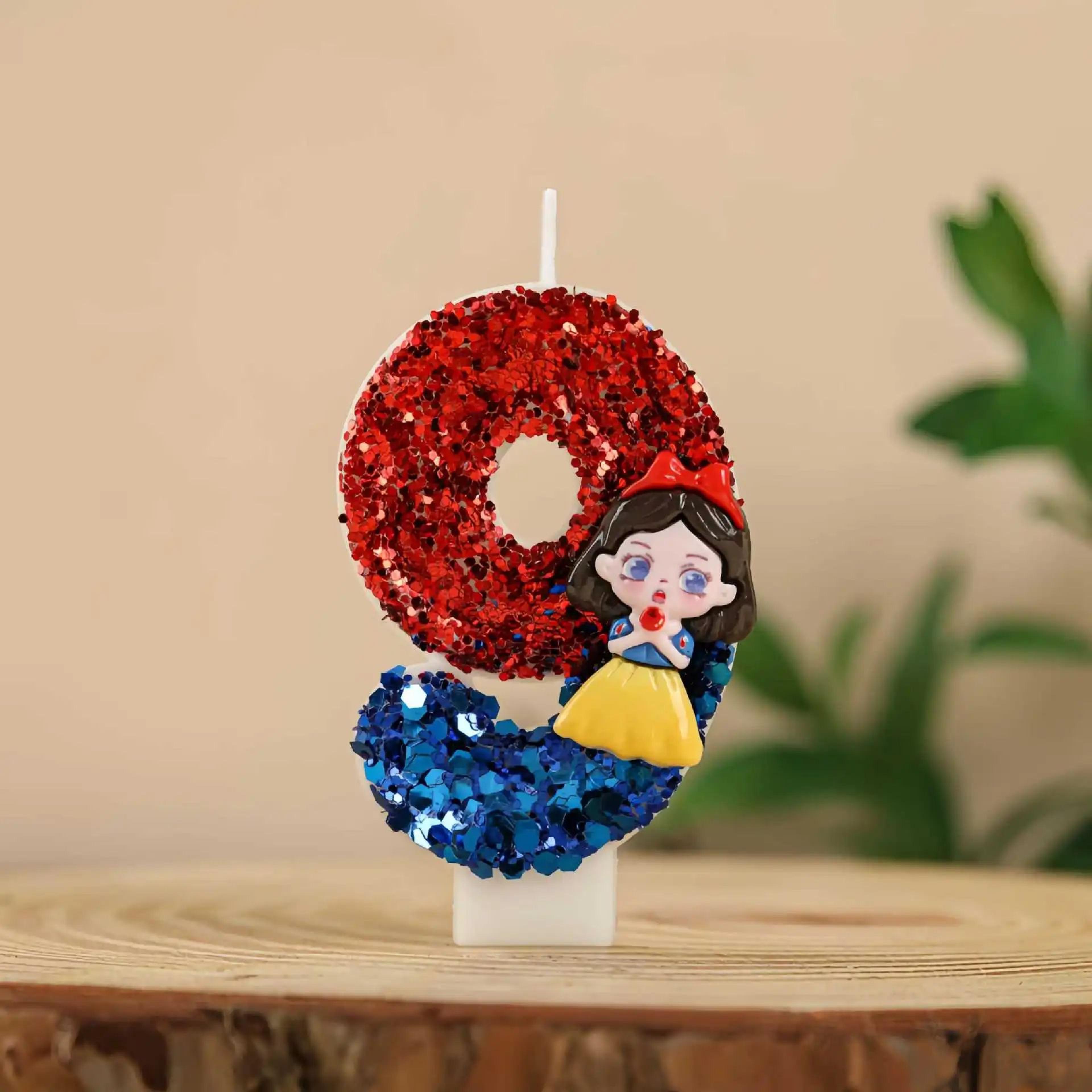 Cartoon Digital Birthday Candle  Creative LED Cake Decoration With Number Display For Birthday Part 2