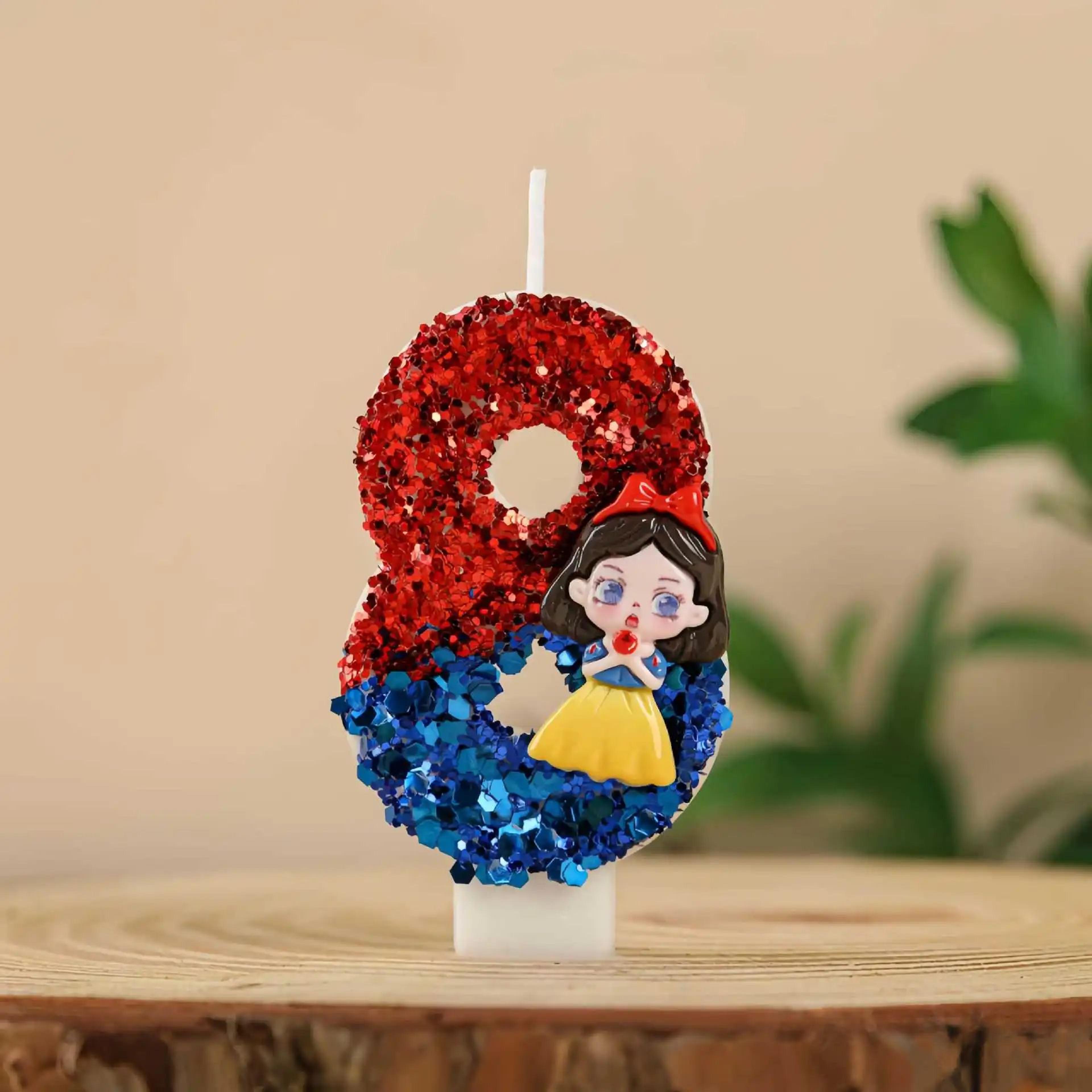 Cartoon Digital Birthday Candle  Creative LED Cake Decoration With Number Display For Birthday Part 14
