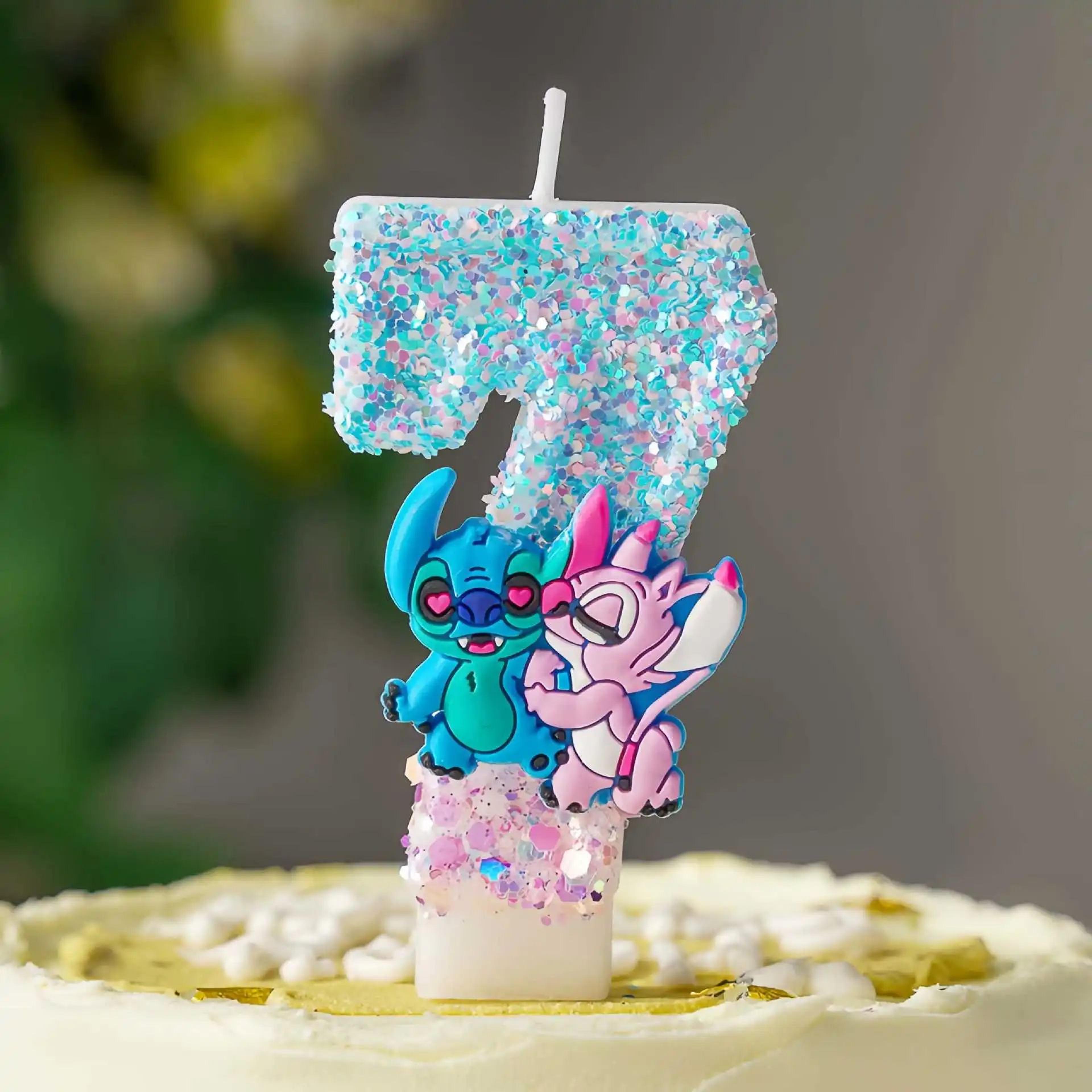 Cute Cartoon TwoColor Digital Birthday Cake Candles  Colorful Number Party Candles For Birthday  Ce 13