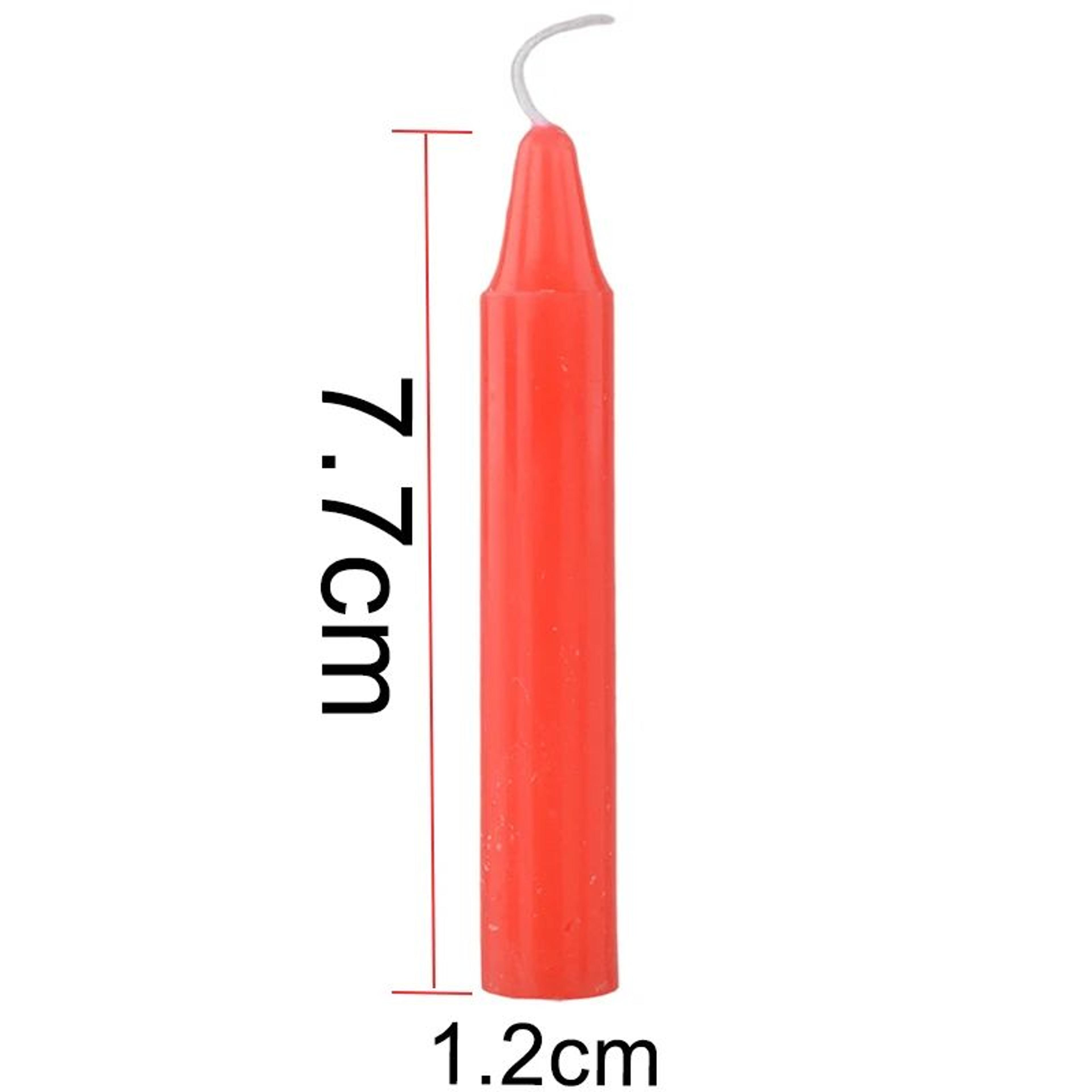 10pcs Mini Taper Candles  Mixed Color Handmade Wax Candles For Halloween Christmas Birthdays  Weddi 5